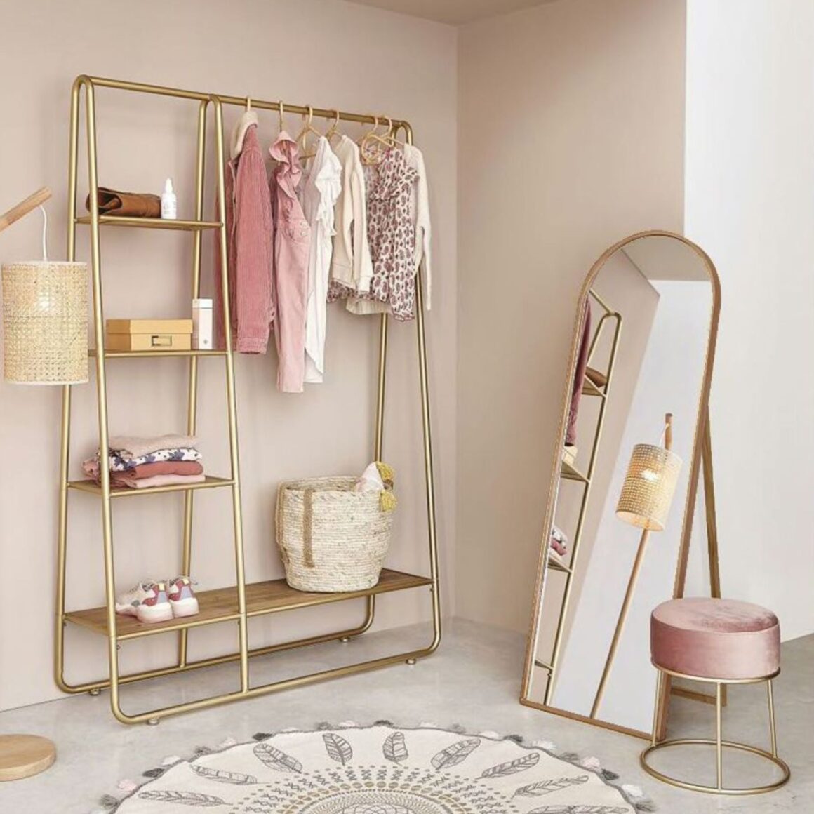 SCANDI Glass Natural Color Mirror