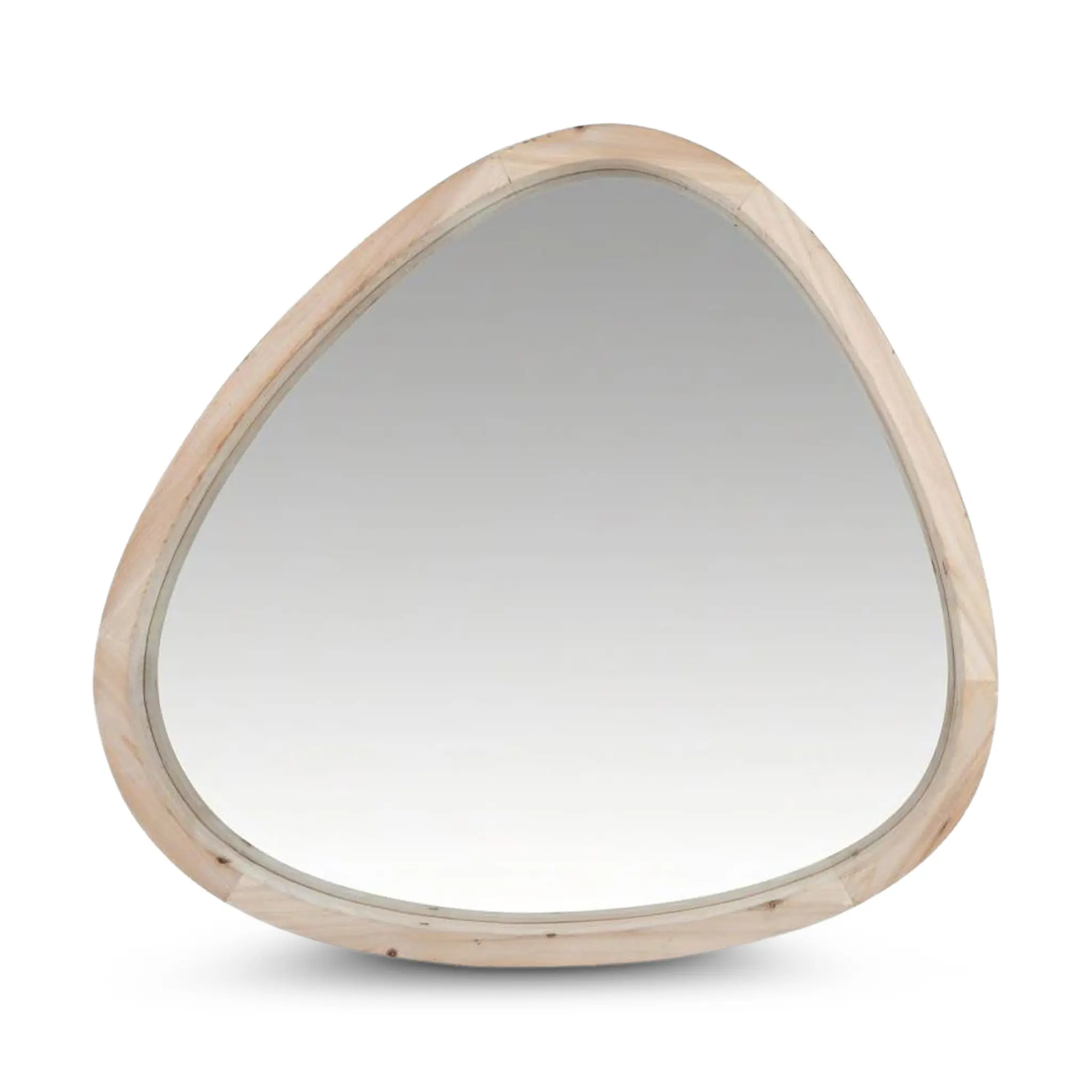 AENAOS Wood Natural Color Mirror