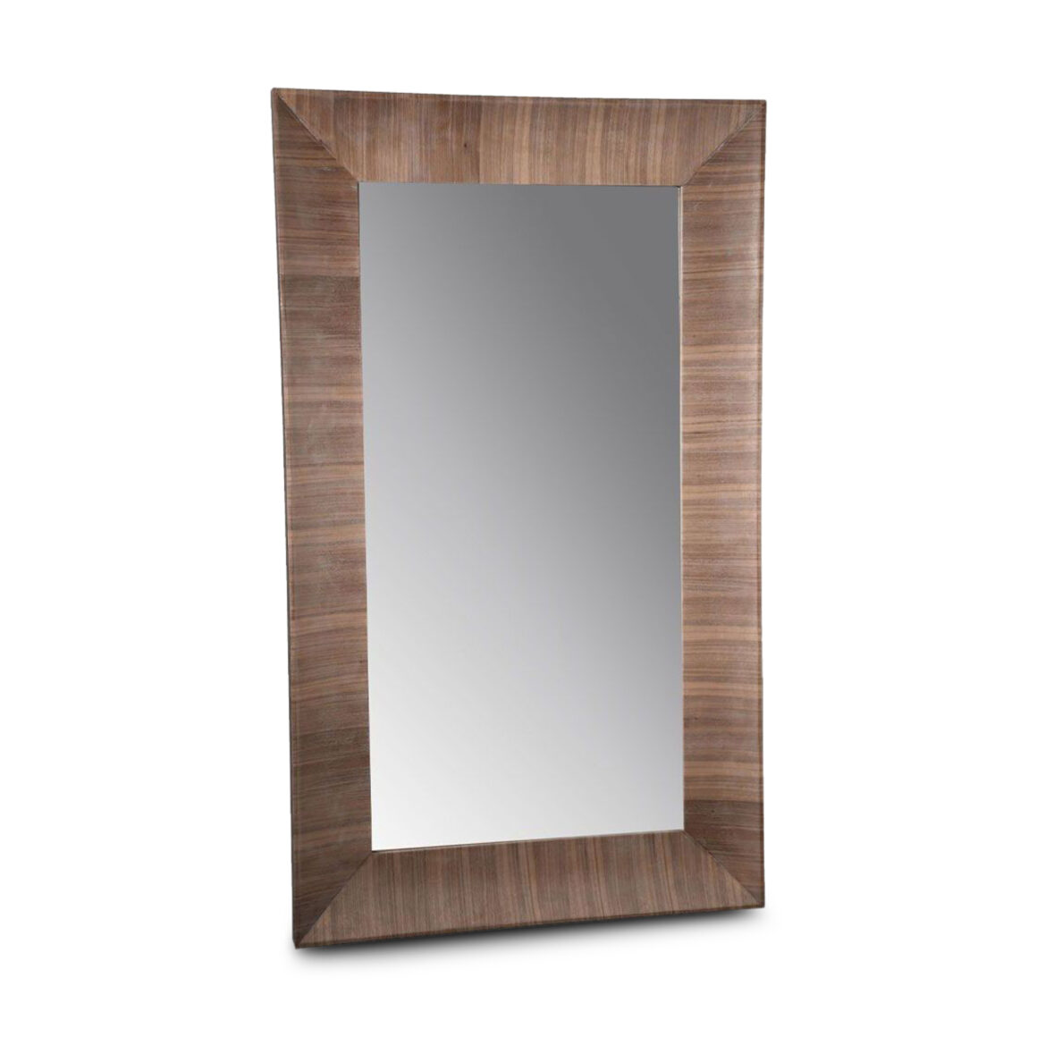 CONVEXE MDF Walnut Mirror