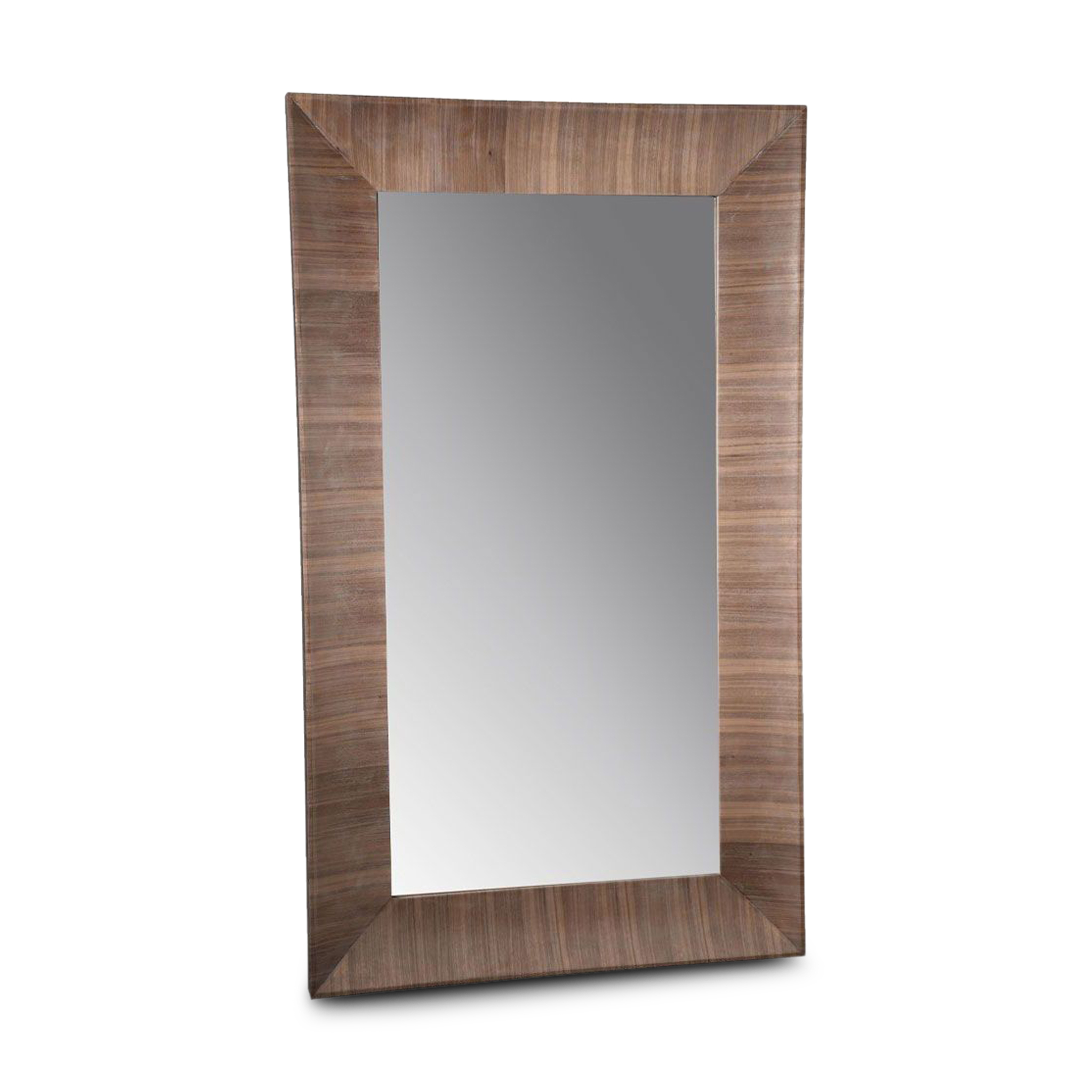CONVEXE MDF Walnut Mirror