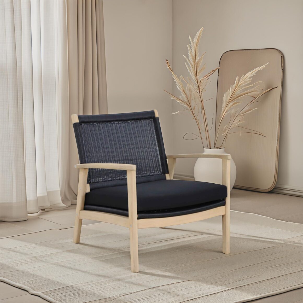 SALSA Acacia Wood Chair