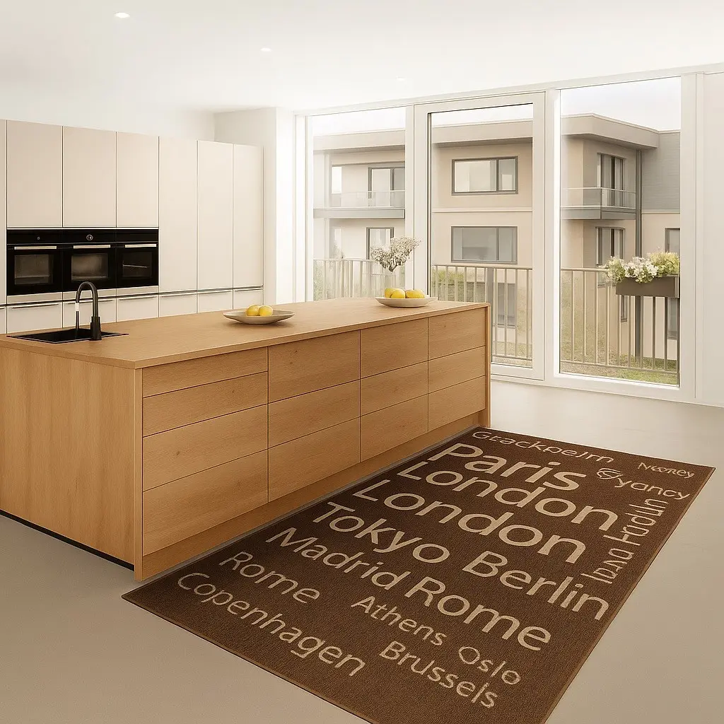 COUNTRY RUG 80X200 1191/W BEIGE