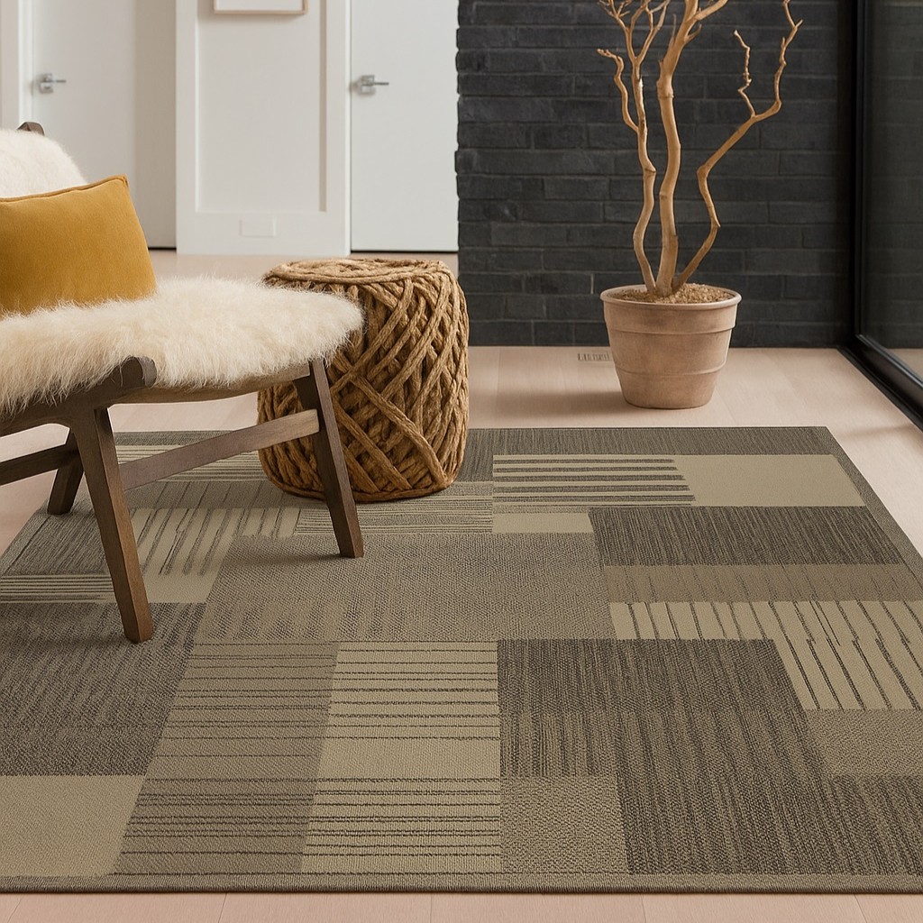 COUNTRY CARPET 133X190 706W BEIGE