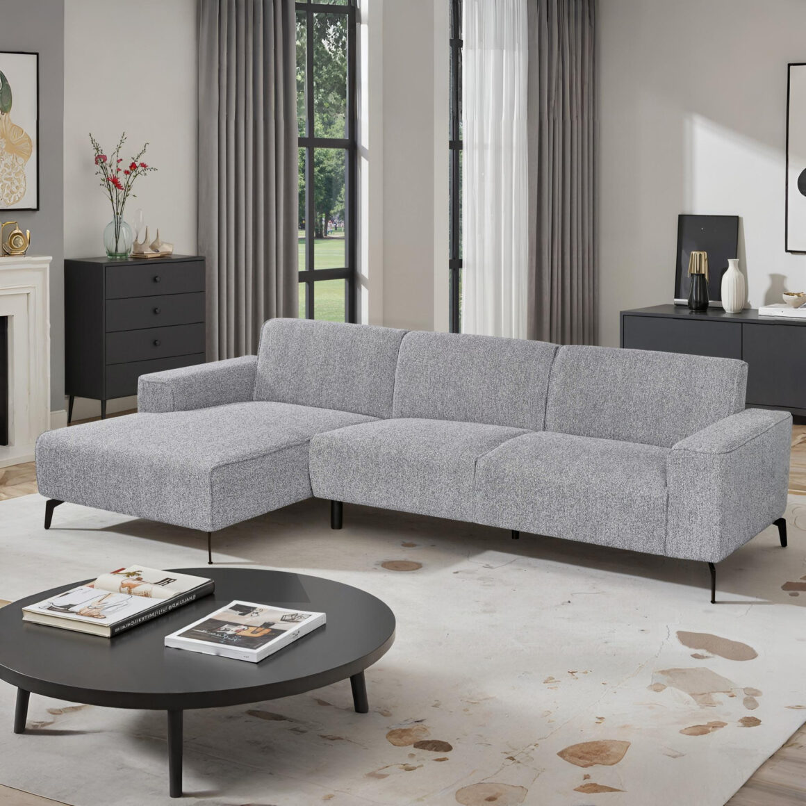 corner sofa in loving room