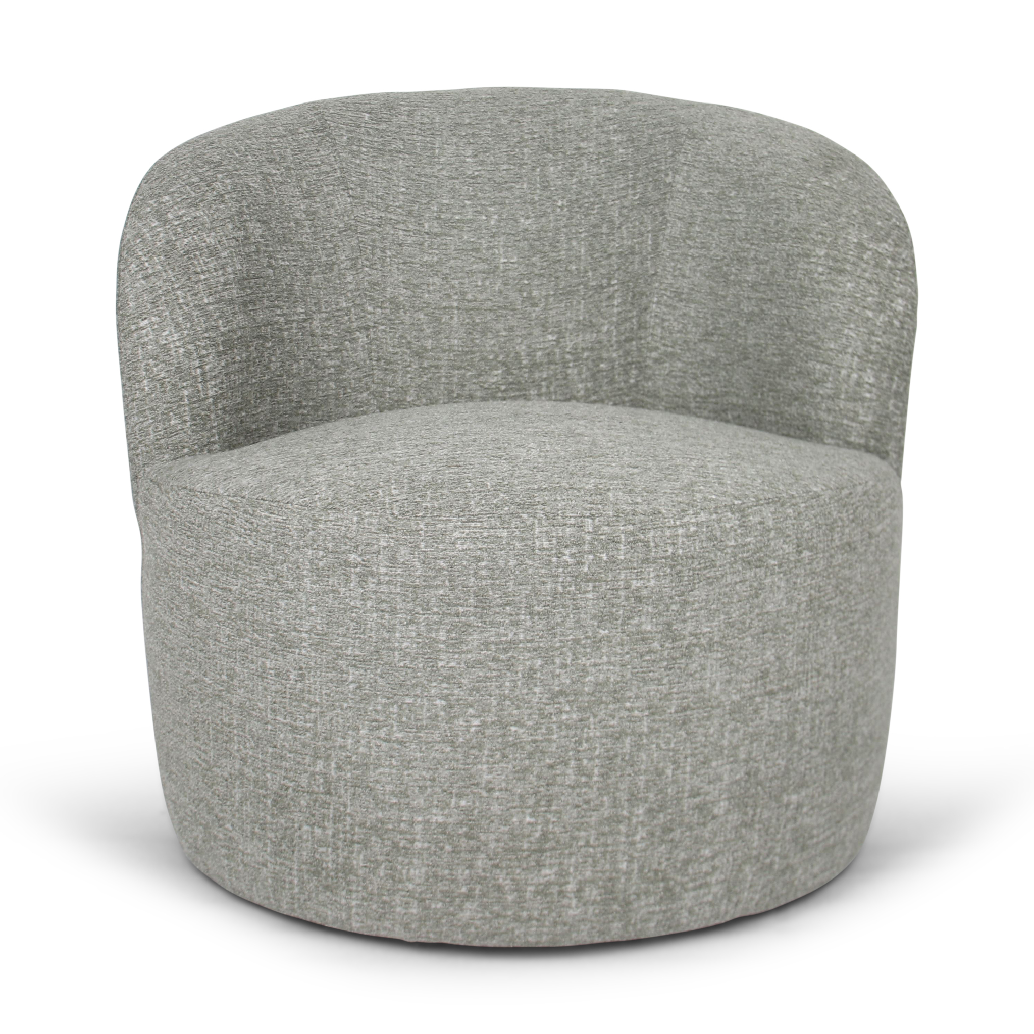 COUCHILL Khaki Fabric Armchair