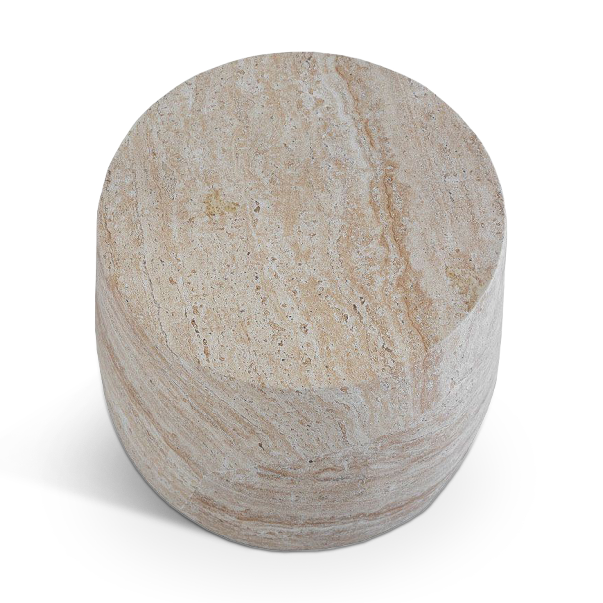 LITHOS Side Table Beige