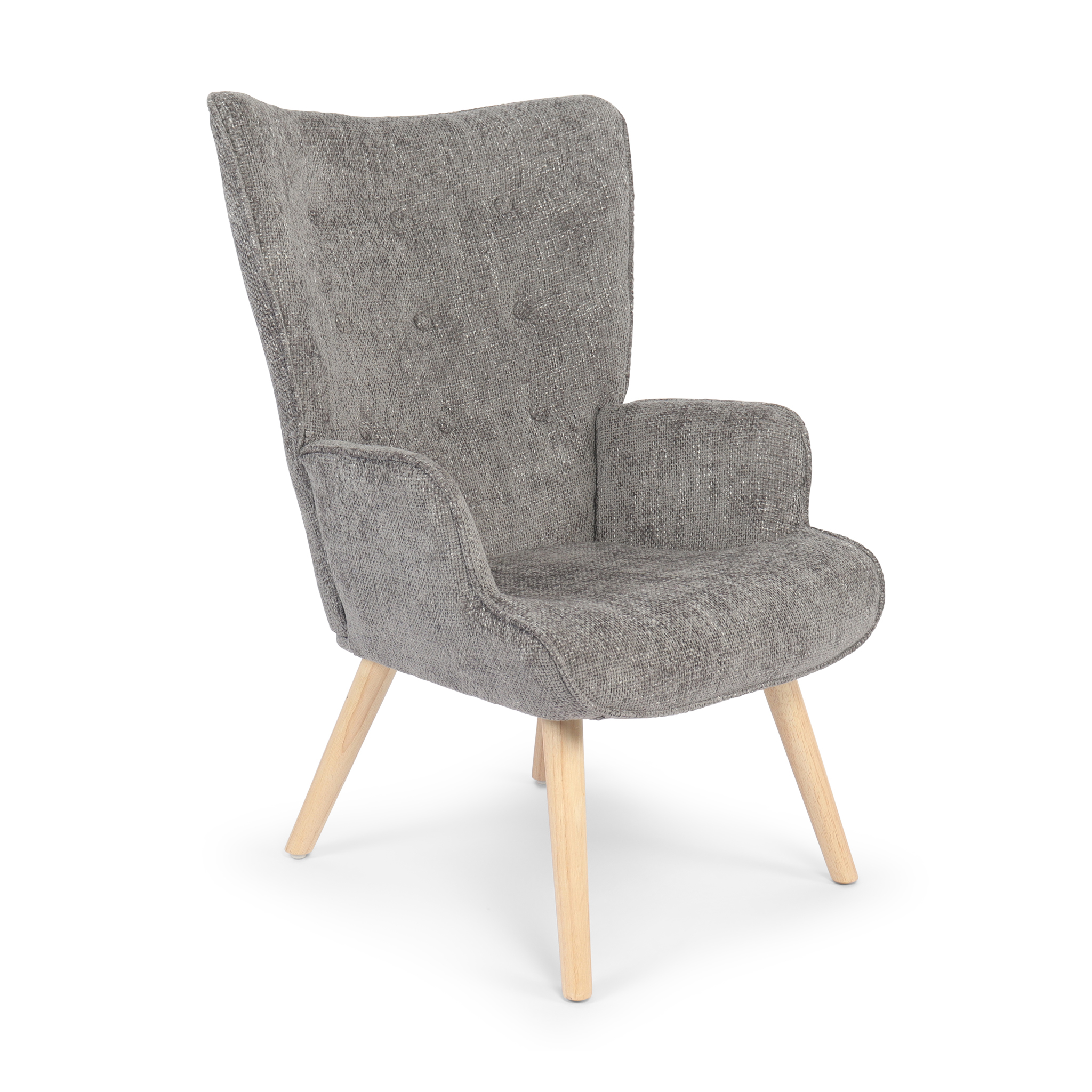 AURORA Light Grey Armchair