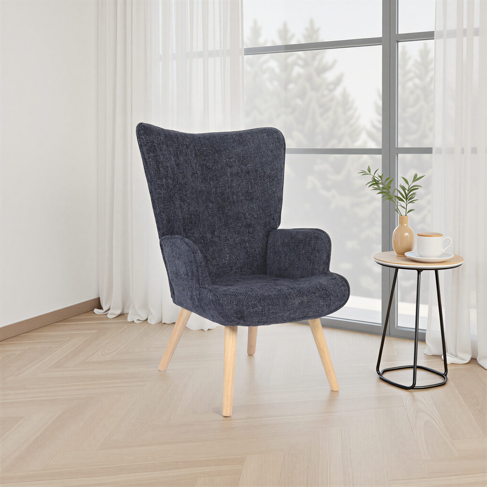 AURORA Blue Armchair