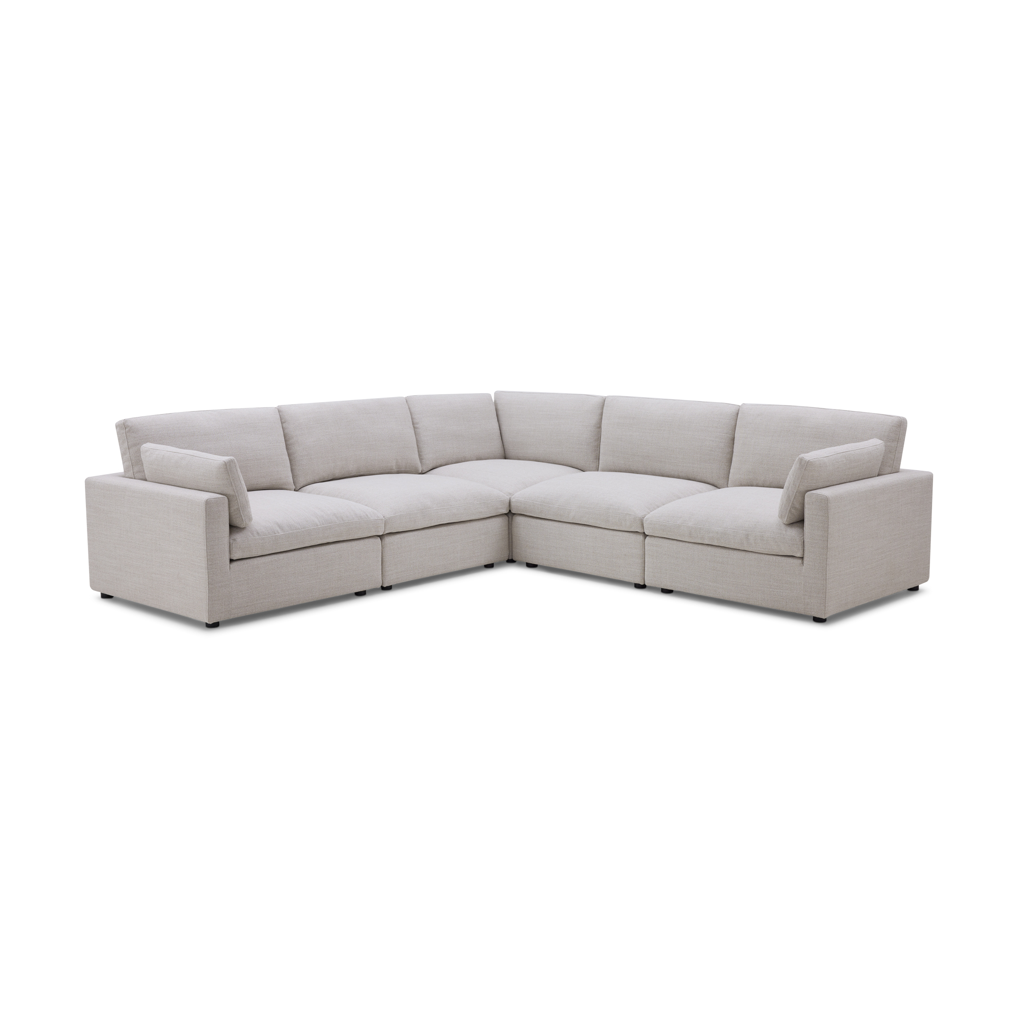 TRIM Beige Corner Sofa