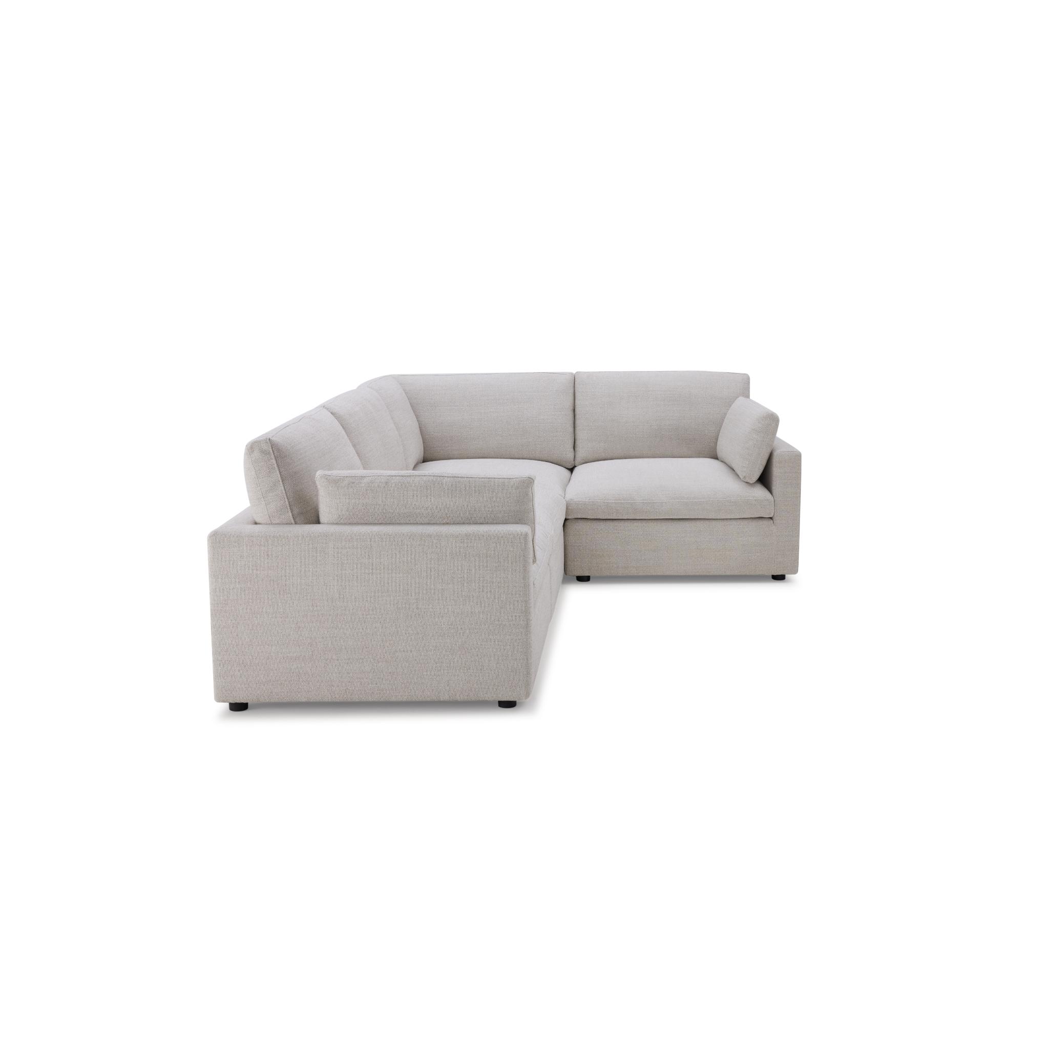 TRIM Beige Corner Sofa