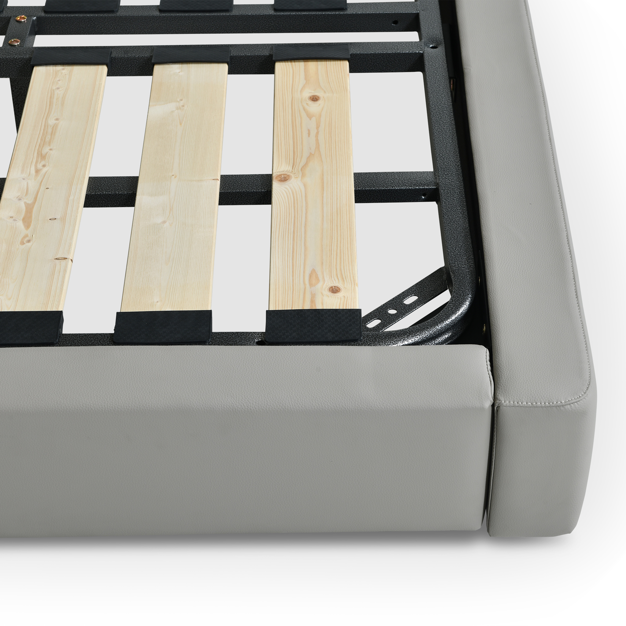 NAPSTATE Beige PU 5.5FT Bed