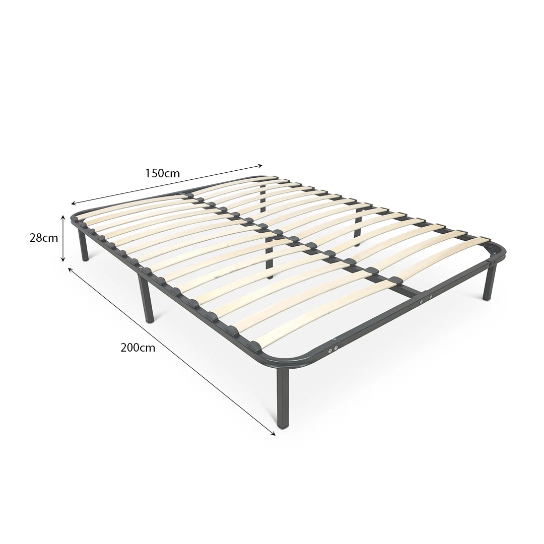 SPINETTA Metal Bed Black