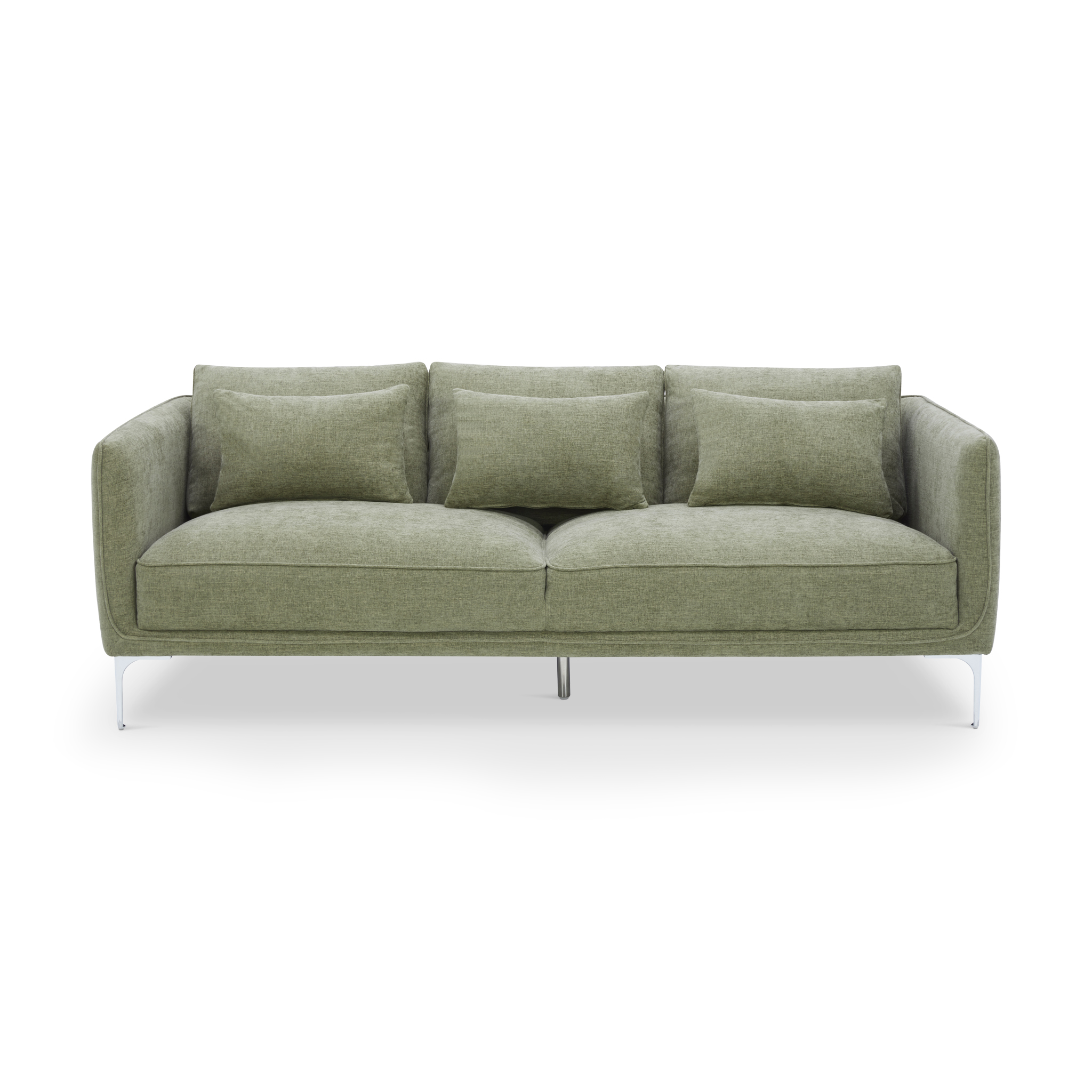 OBSEIDA Green Fabric Sofa