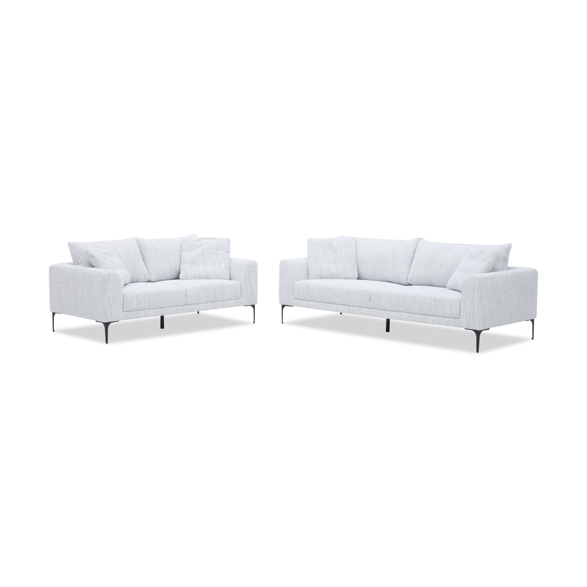 STILIX Gray Sofa Set
