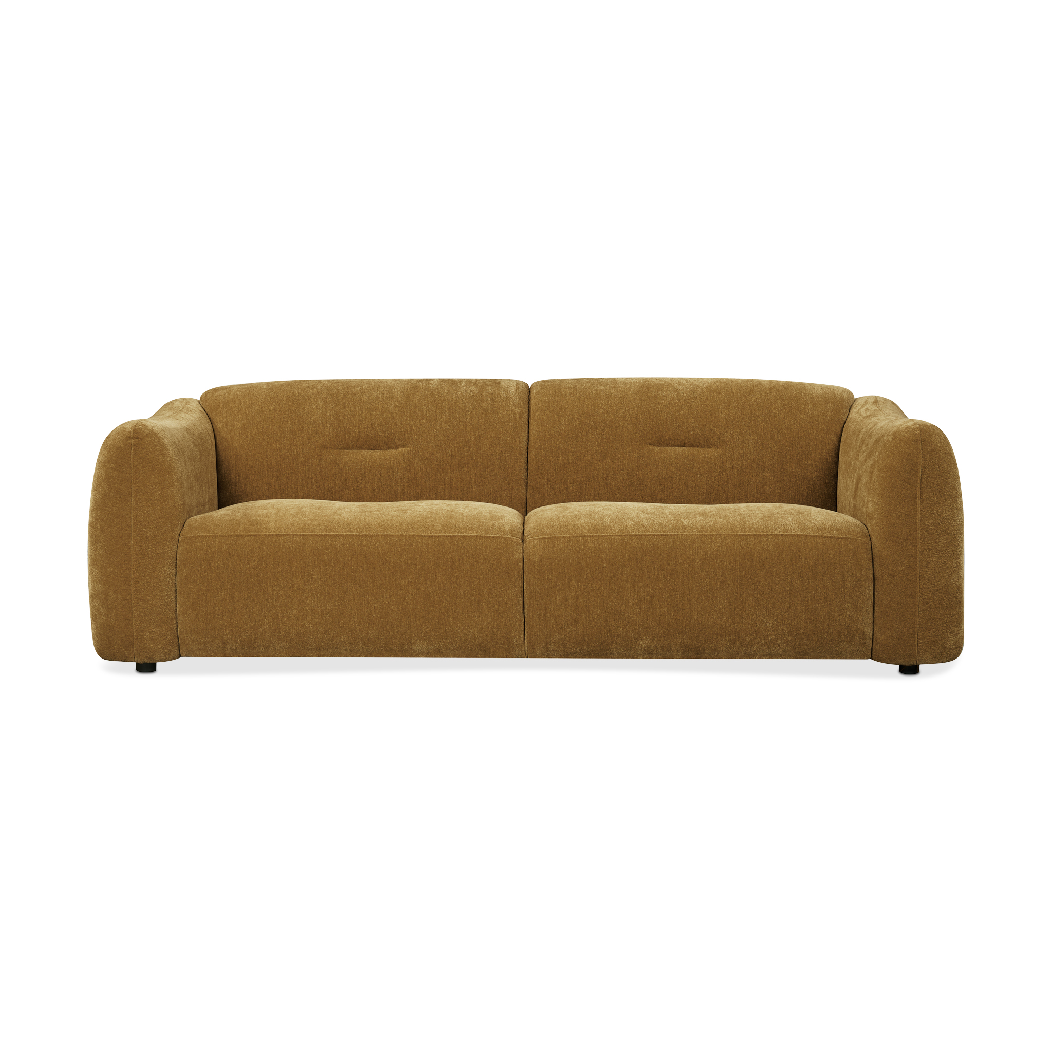 SOOFY Brown  3-seater Sofa