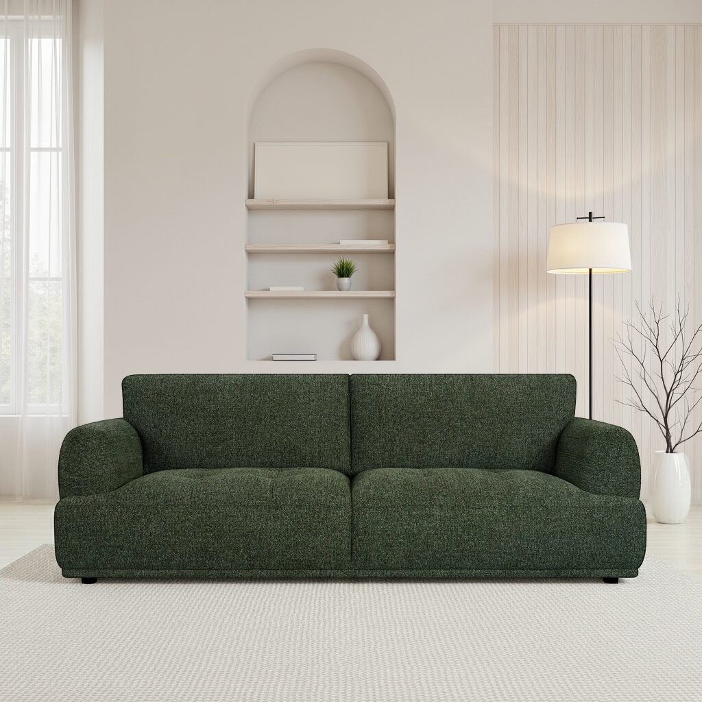 SEATOR Green 3-seater Sofa