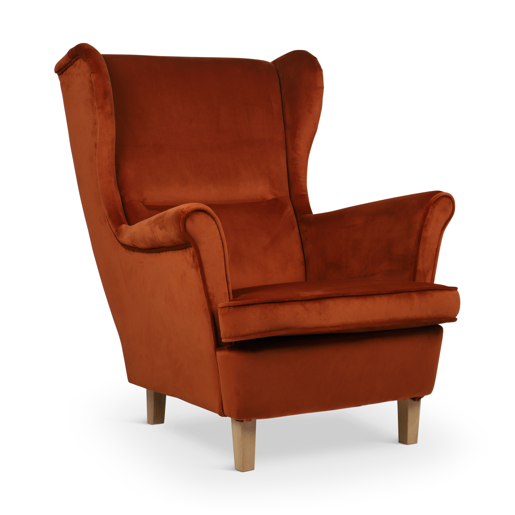 HOZPY Armchair in Dark Orange