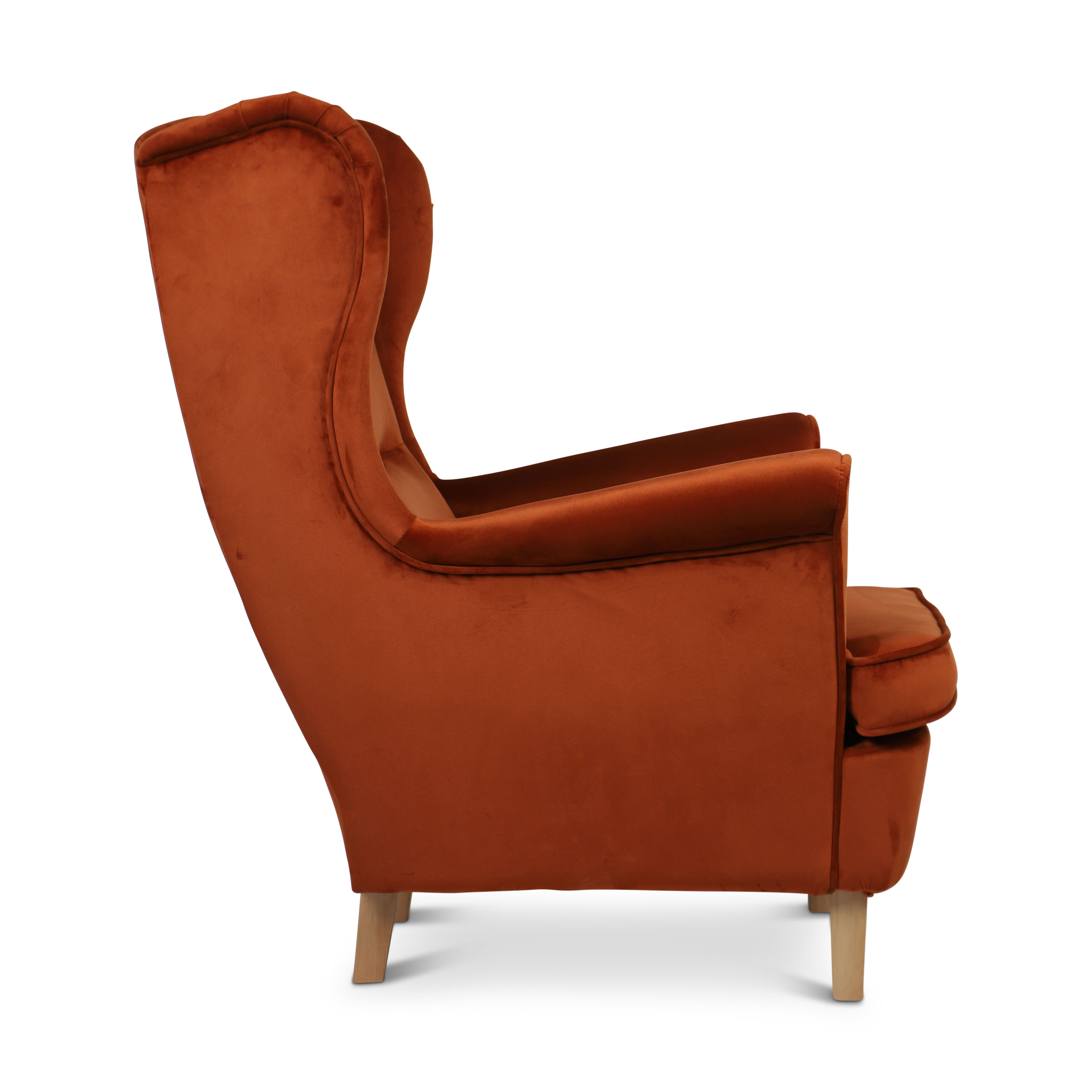 HOZPY Armchair in Dark Orange