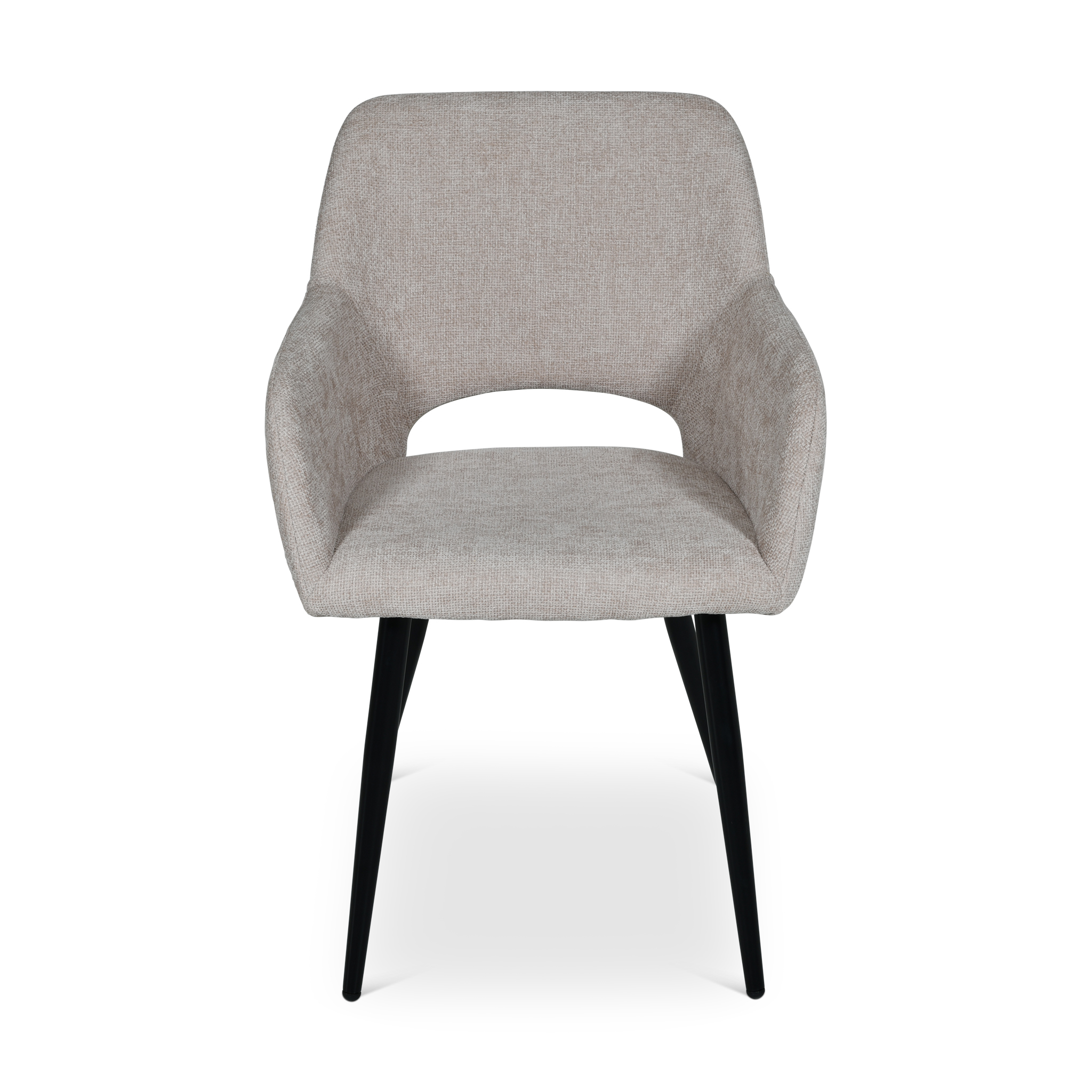 CHIP Beige Fabric Dining Chair