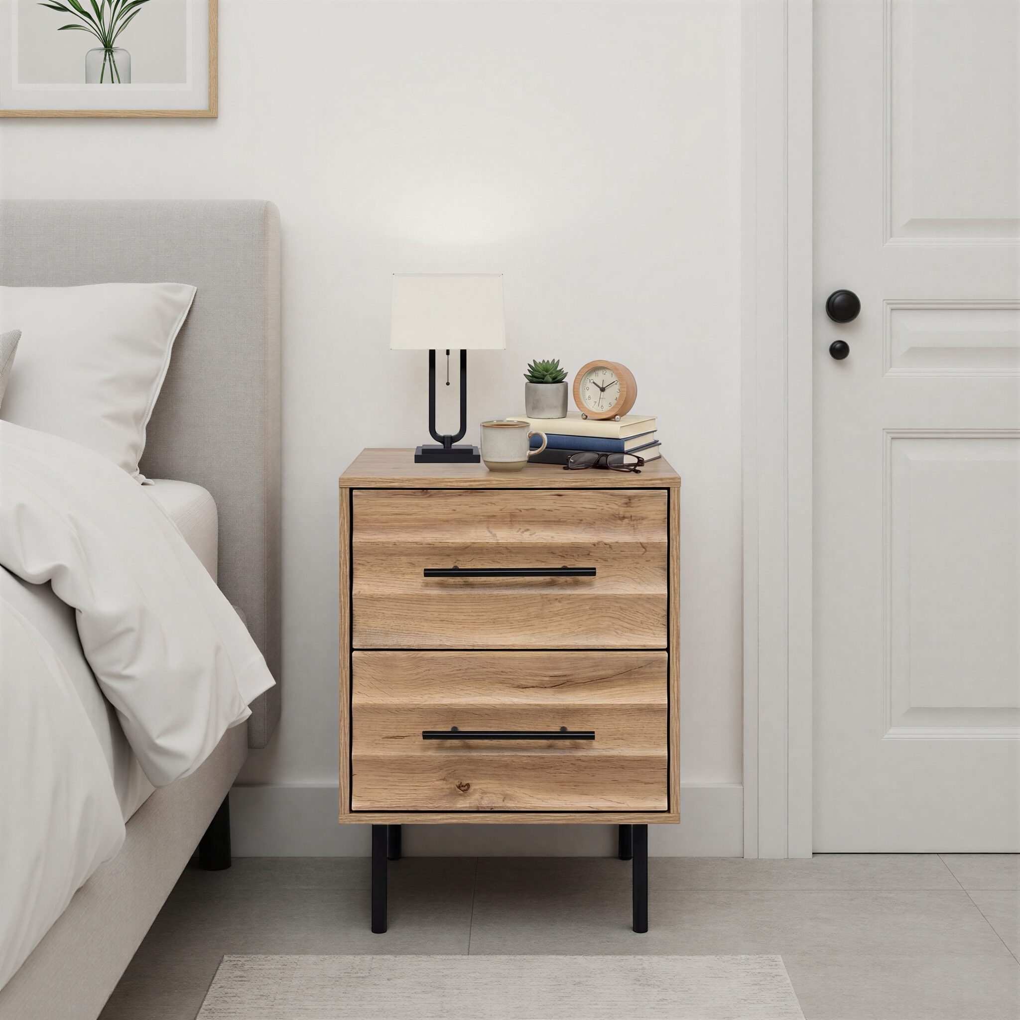 FALUN Artisan Oak Nightstand