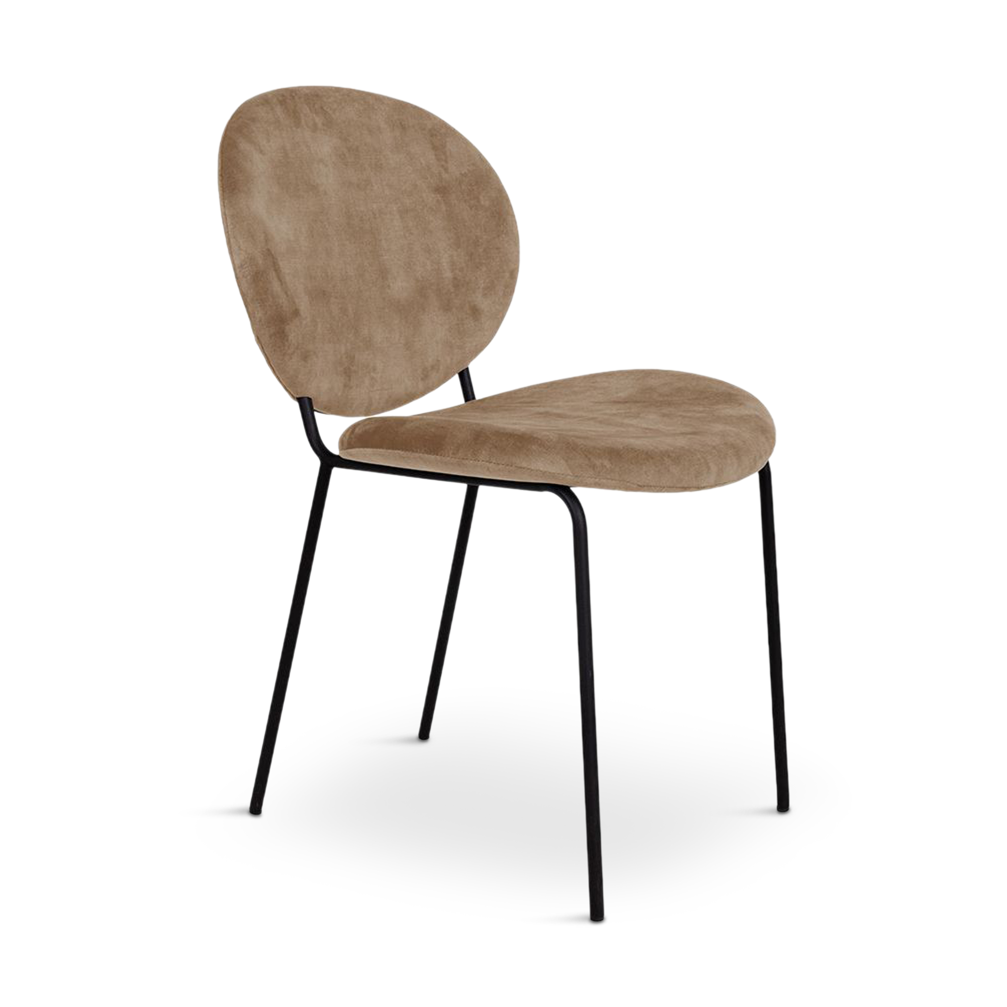TOMARTO Dining Chair Gold Velvet