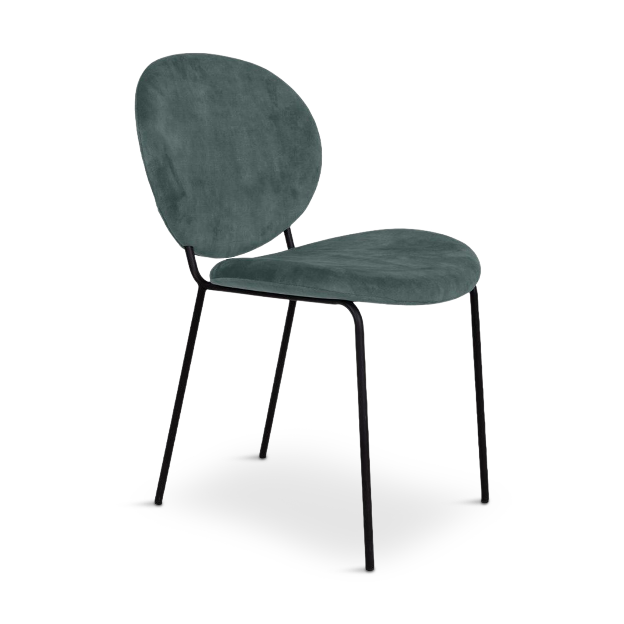 TOMARTO Dining Chair Green Velvet