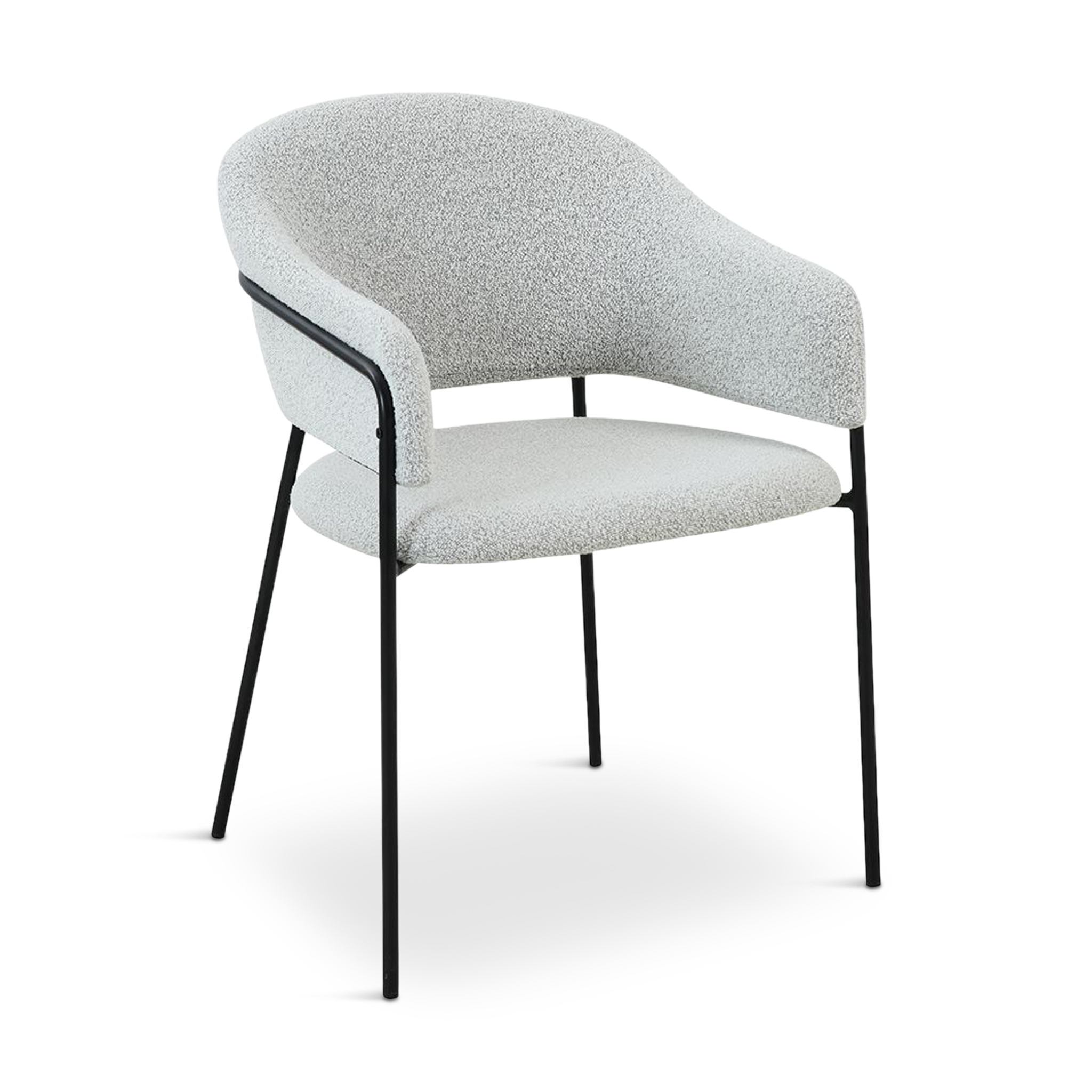 CONNECT Dining Chair White Fabric