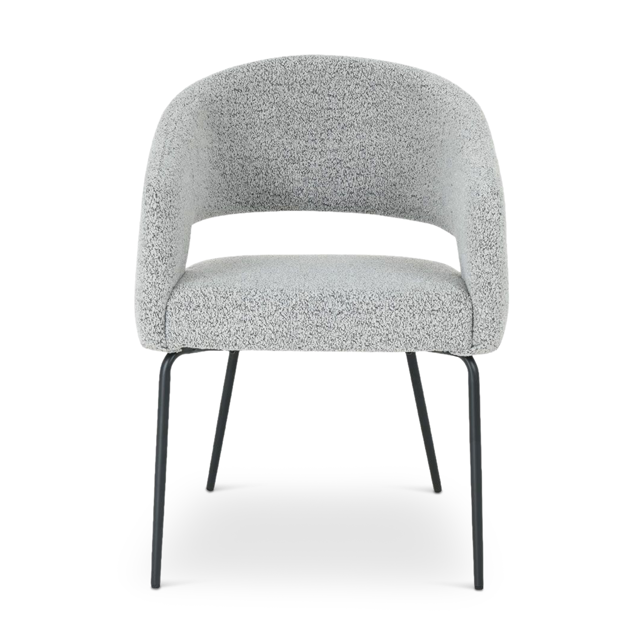GOURMATO Dining Chair Light Grey Fabric