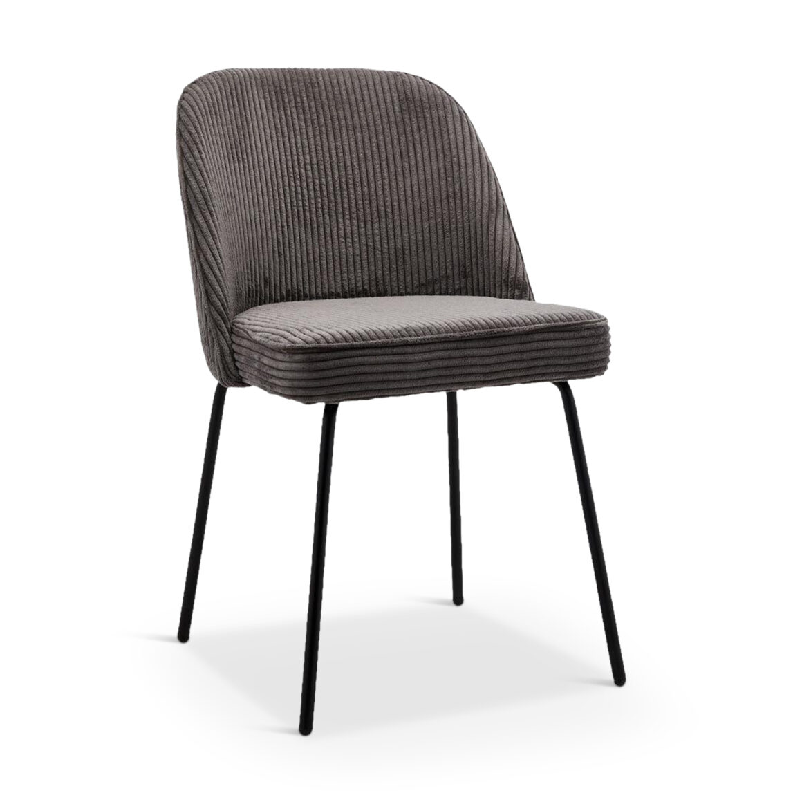VOTSALO Dining Chair Grey Fabric