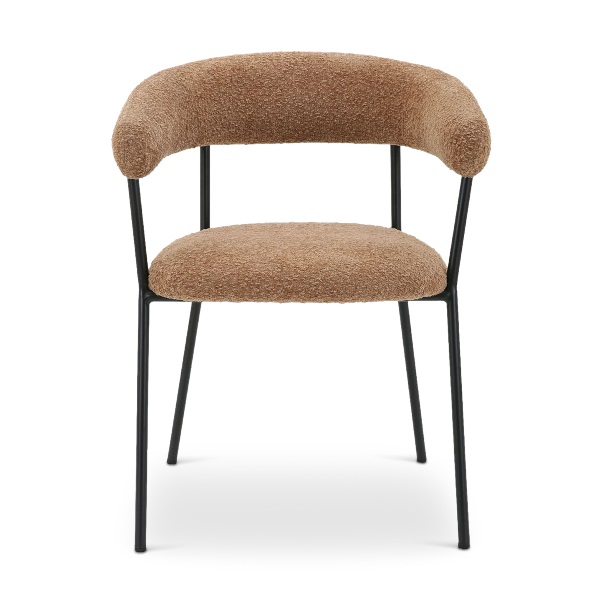 HUG Dining Chair Light Brown Fabric