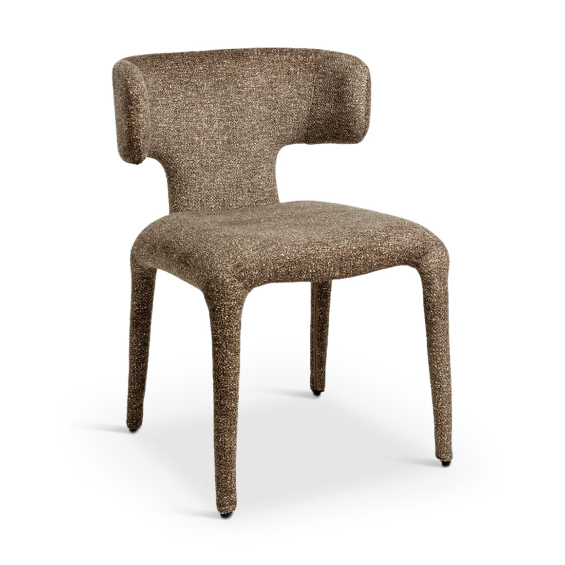 CAPO Armchair Brown Fabric