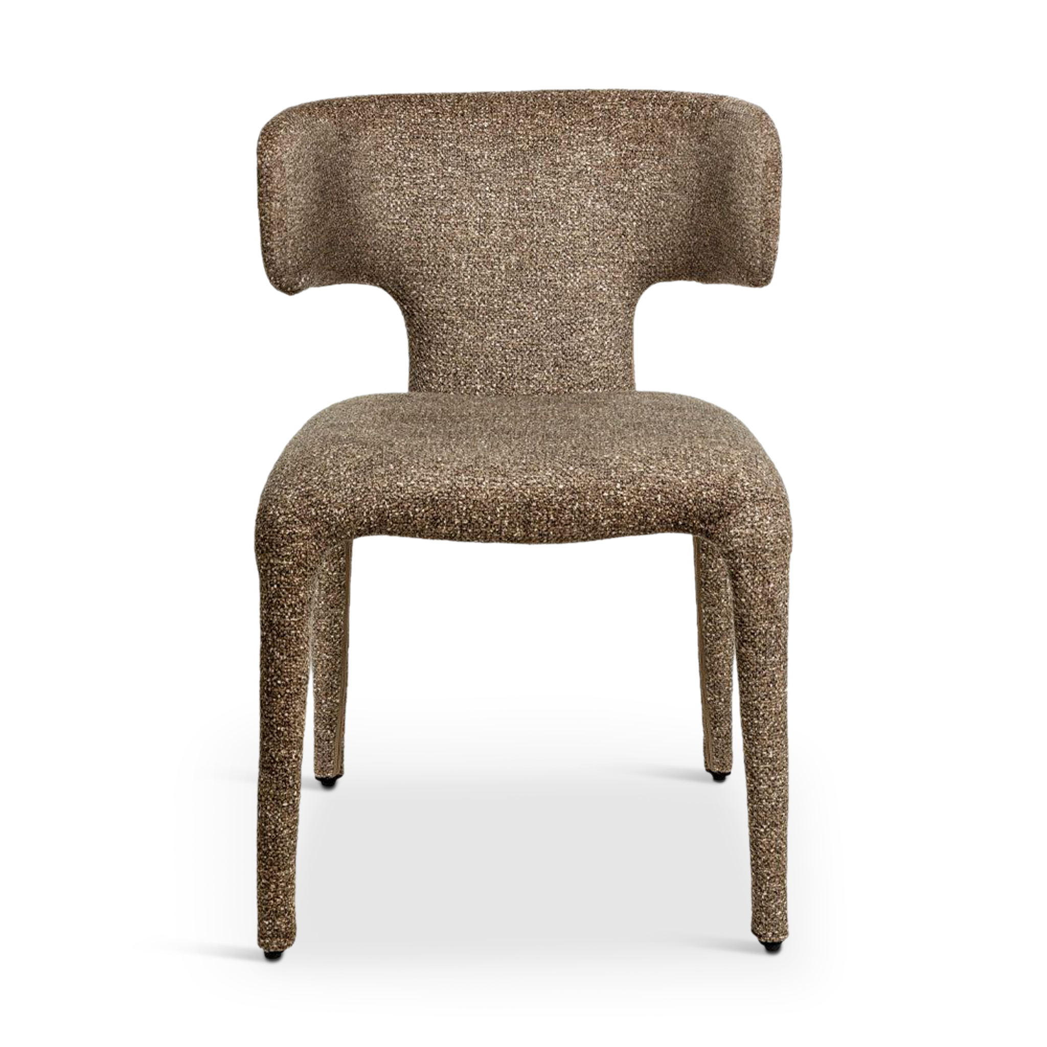 CAPO Armchair Brown Fabric