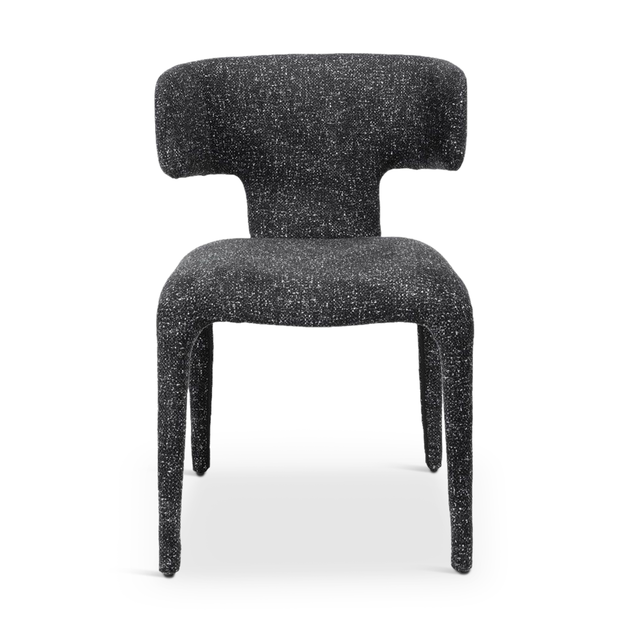 CAPO Dining Chair Black Fabric