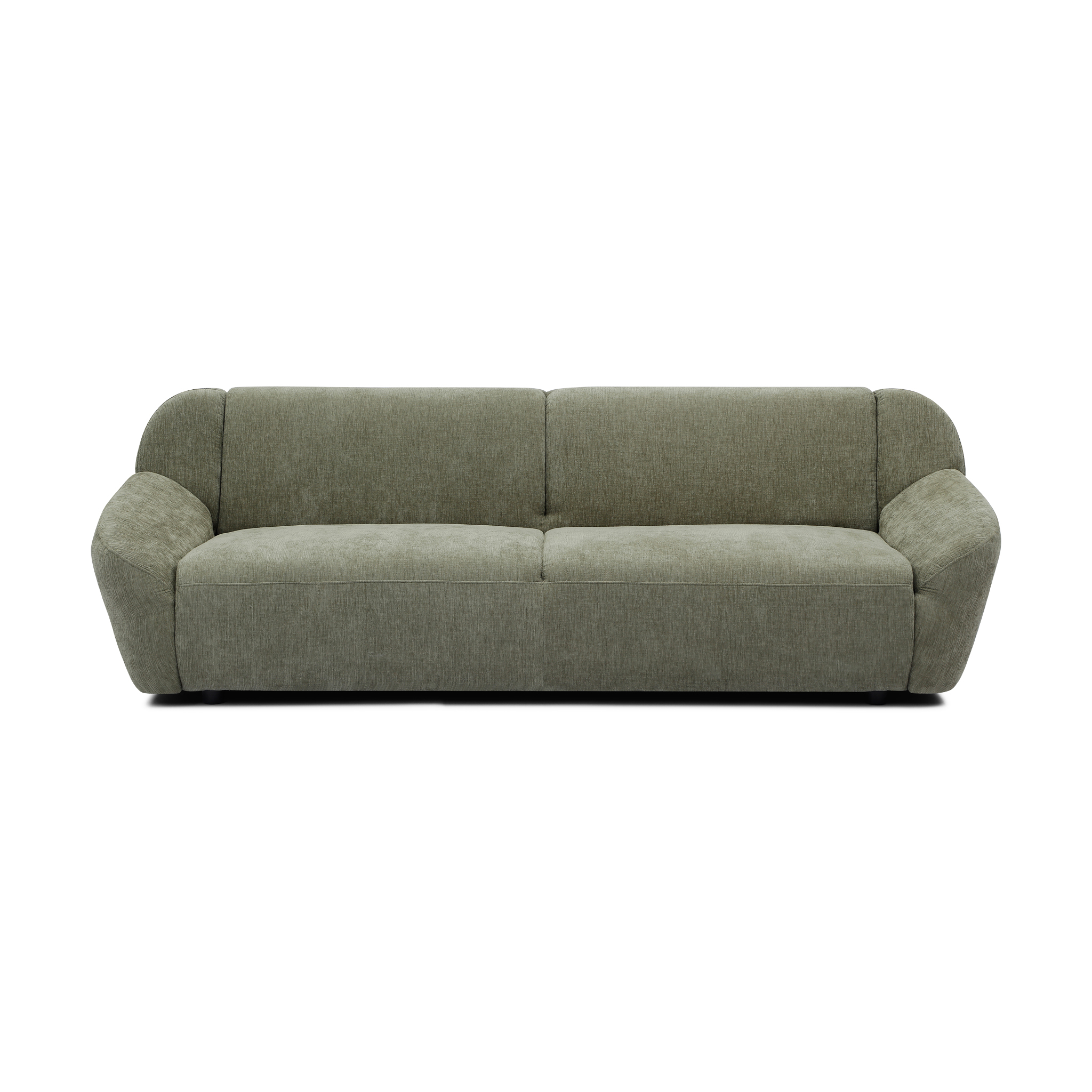 LINOVA Green 3-Seater Sofa
