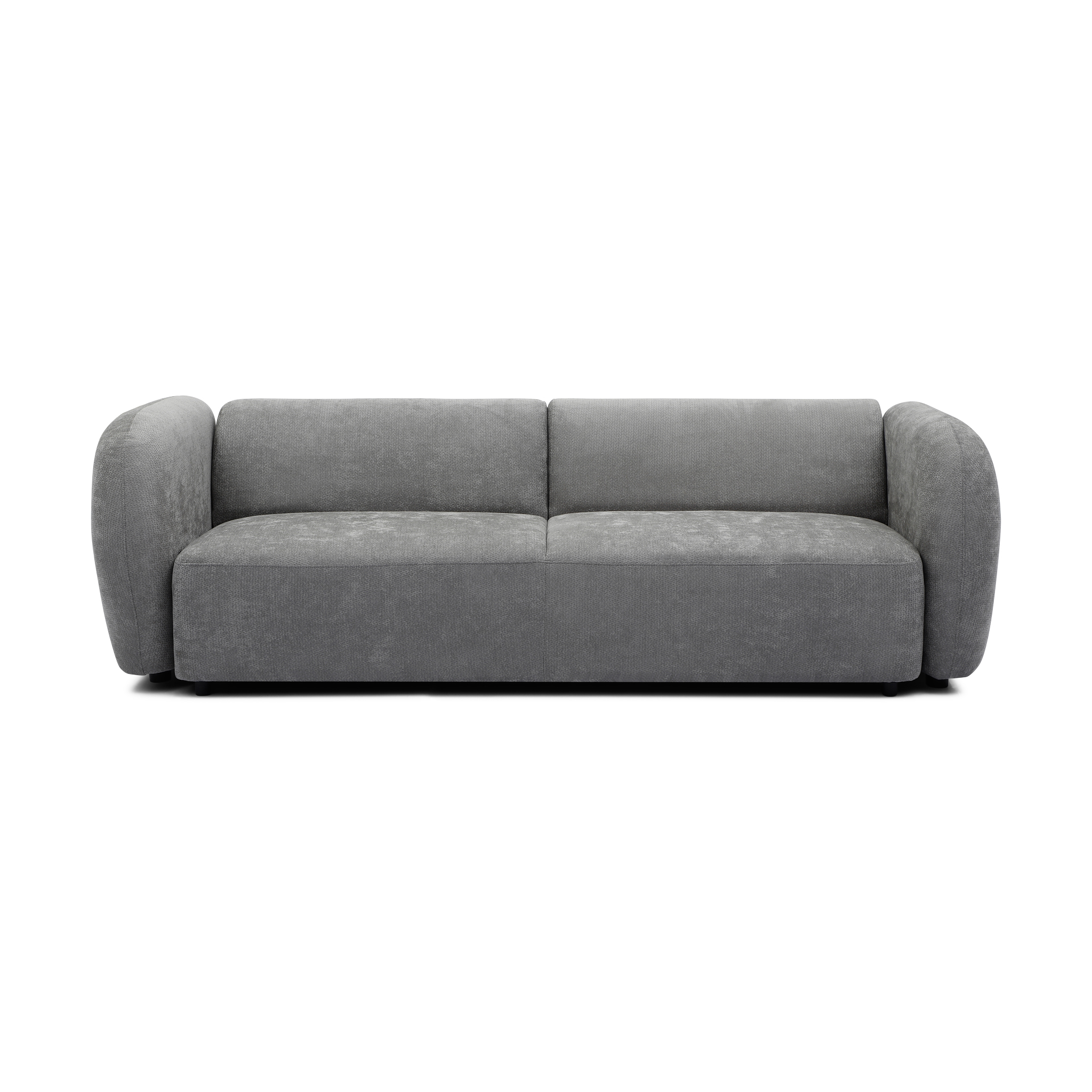 ALMOOZY Dark Grey 3-Seater Sofa