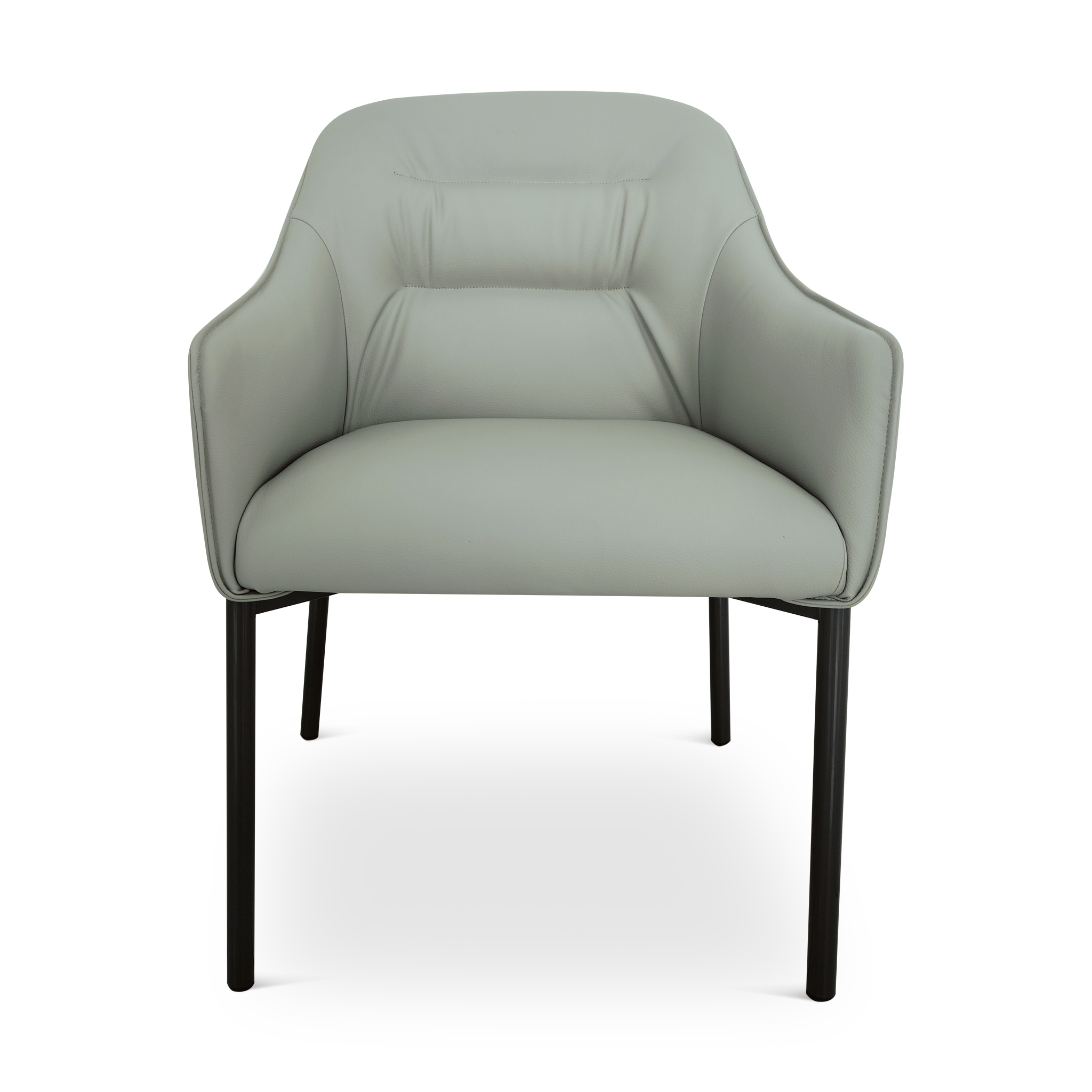 MICHEL Light Grey Fabric Dining Chair