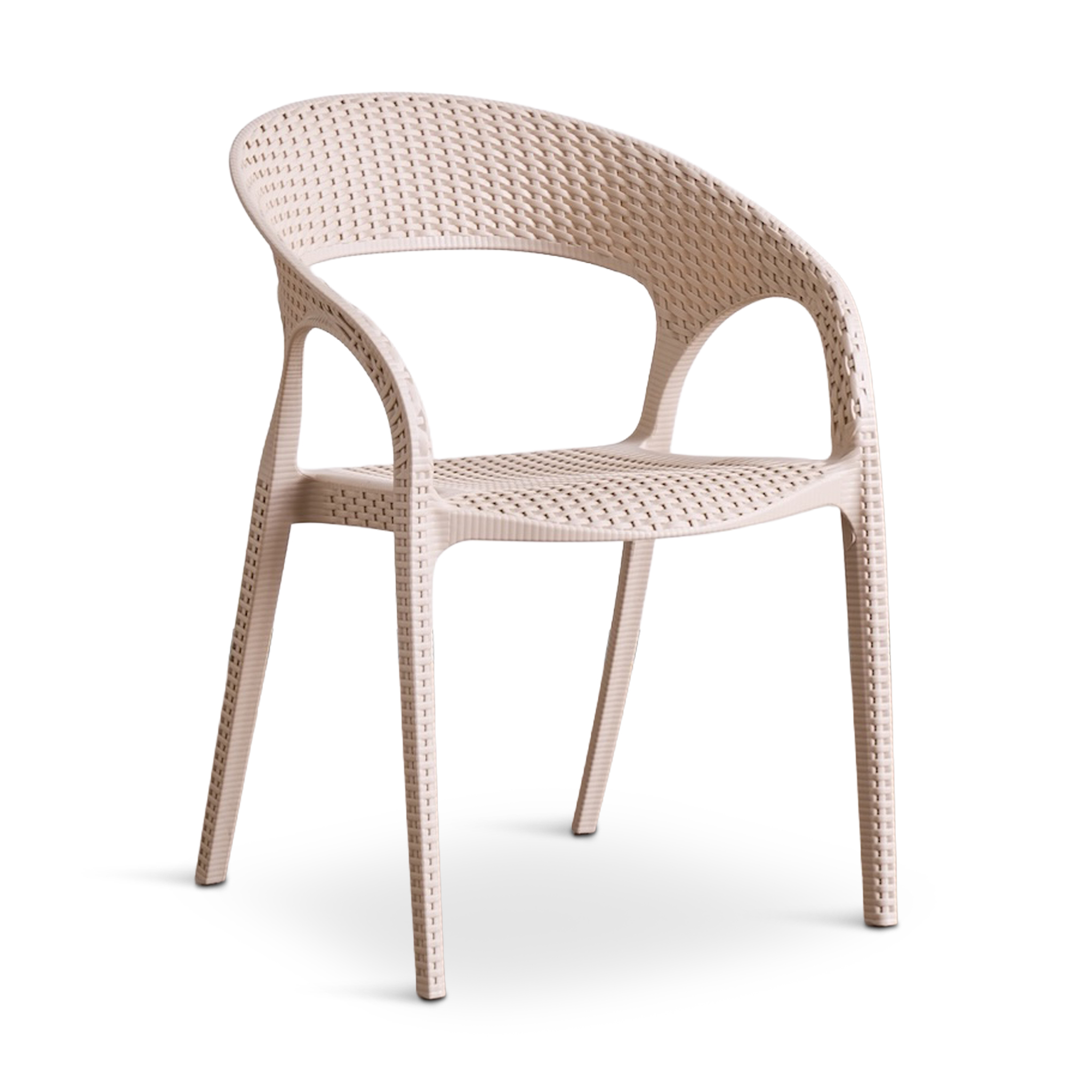 SPLASTIC Beige UV Plastic Chair