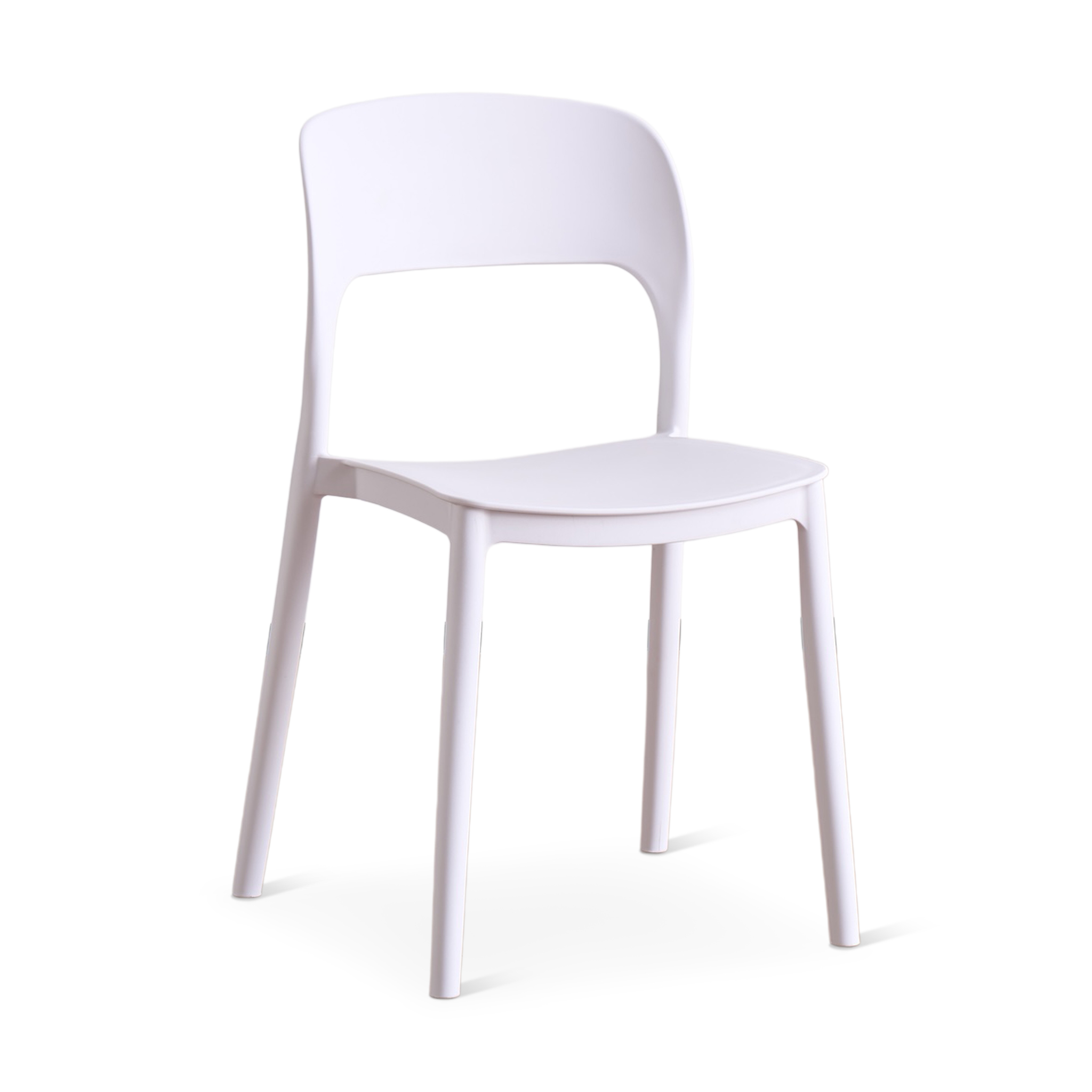 HAMLITO White UV Plastic Chair
