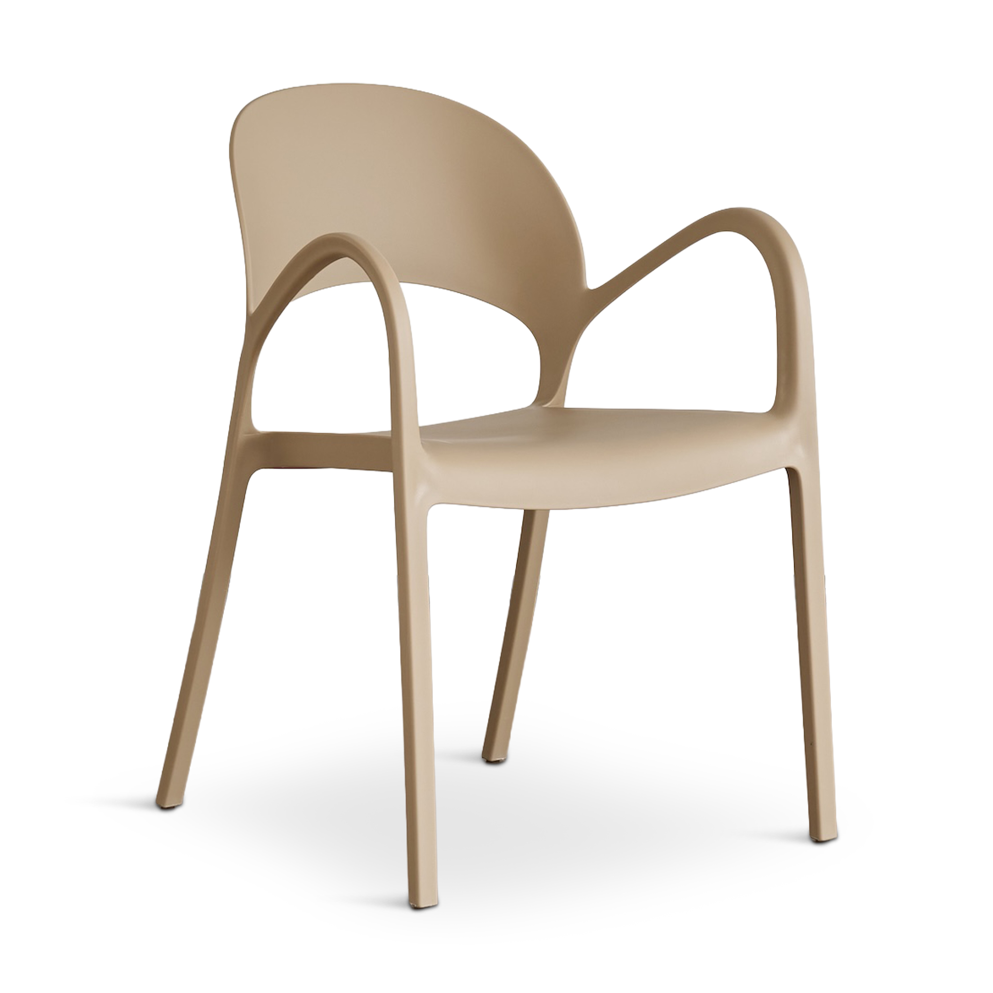 STARSIC Light Khaki UV Plastic Chair