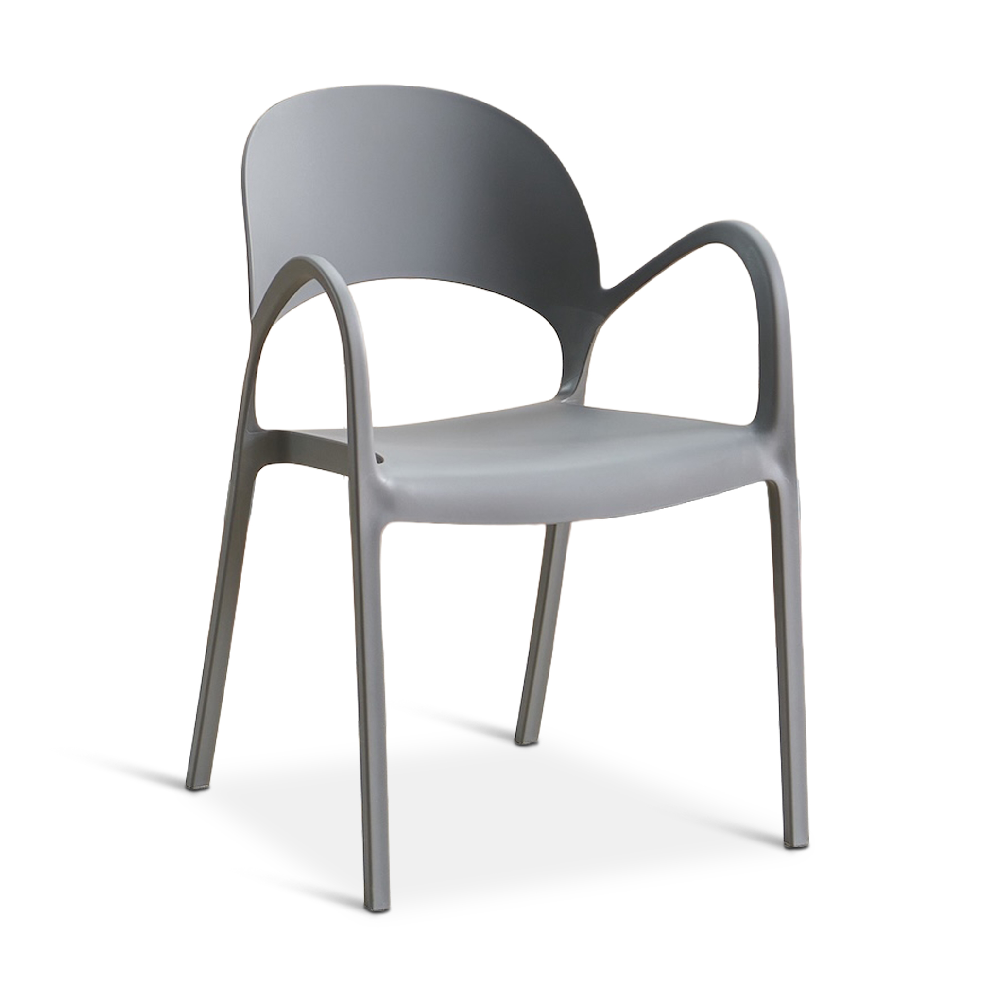 STARSIC Grey UV Plastic Chair