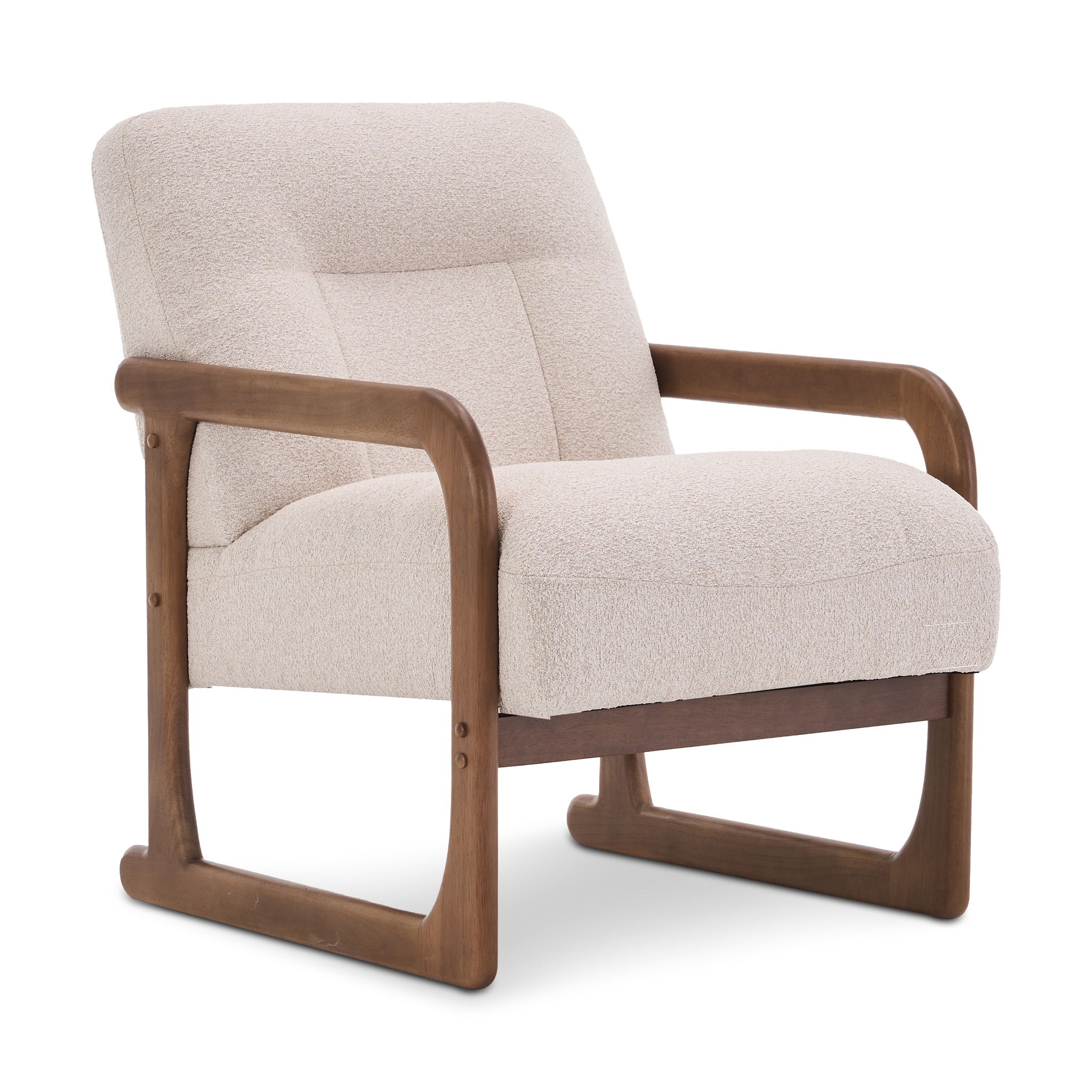 CENSORY Beige Armchair Fabric