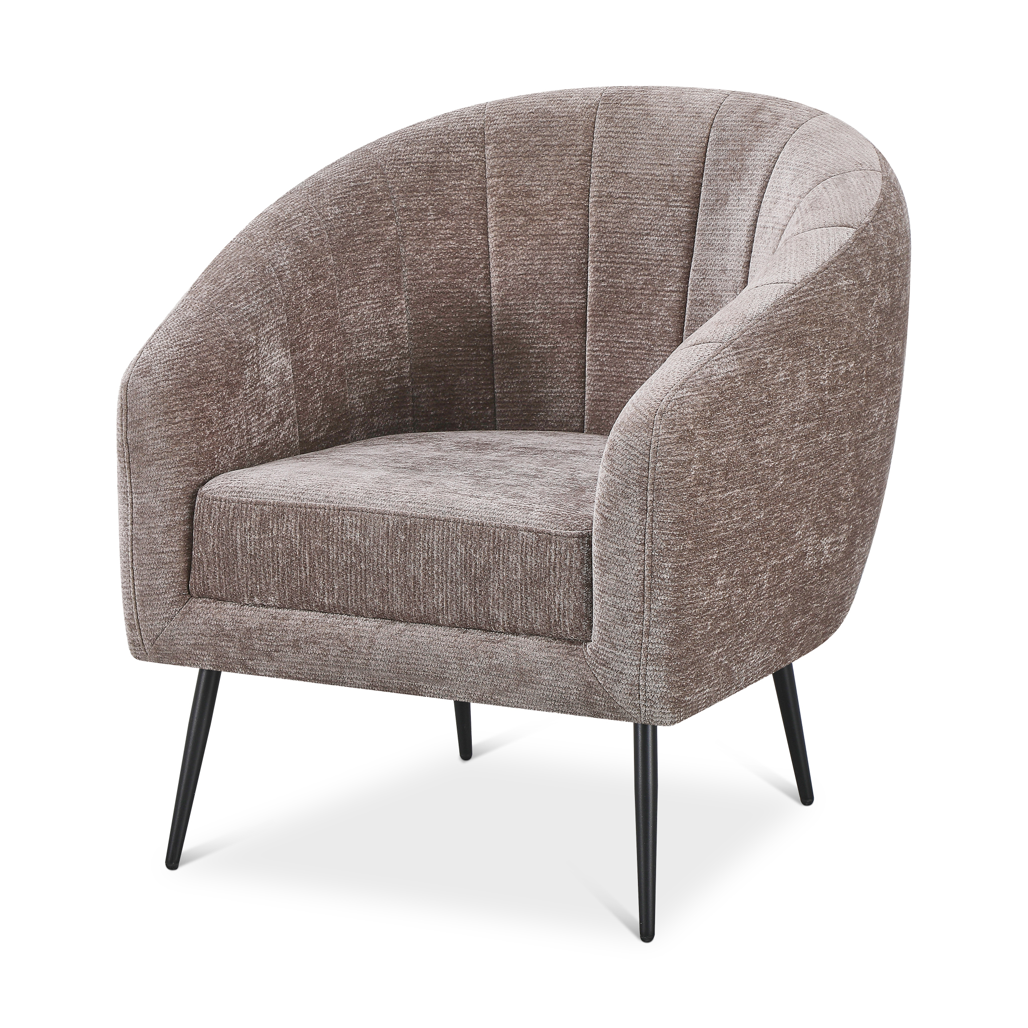 ATENA Taupe Armchair Fabric