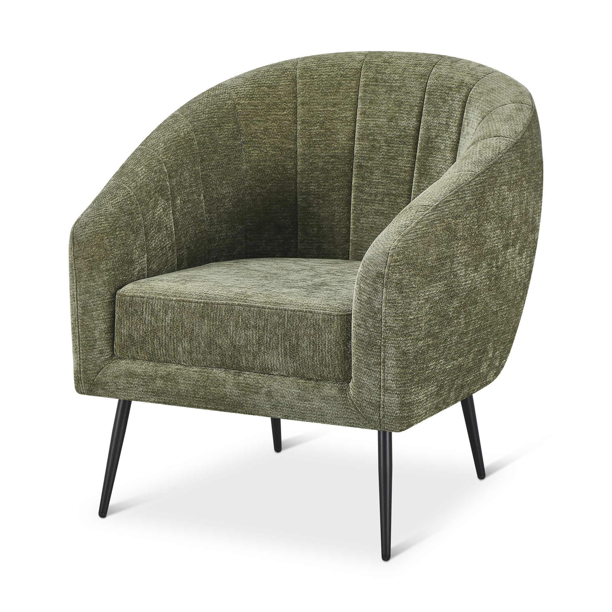 ATENA Green Armchair Fabric