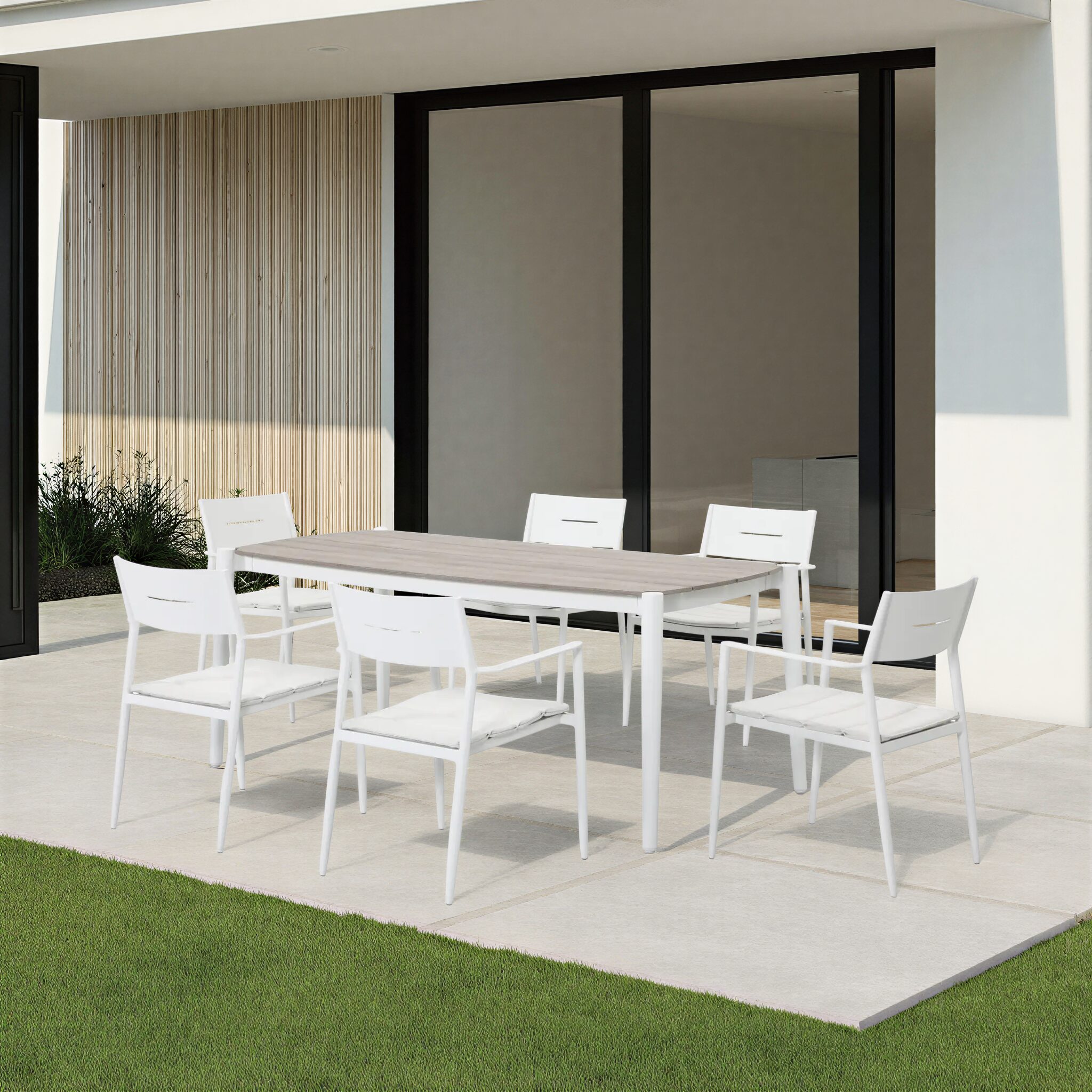 ALFIE Aluminium Outdoor Dining Set