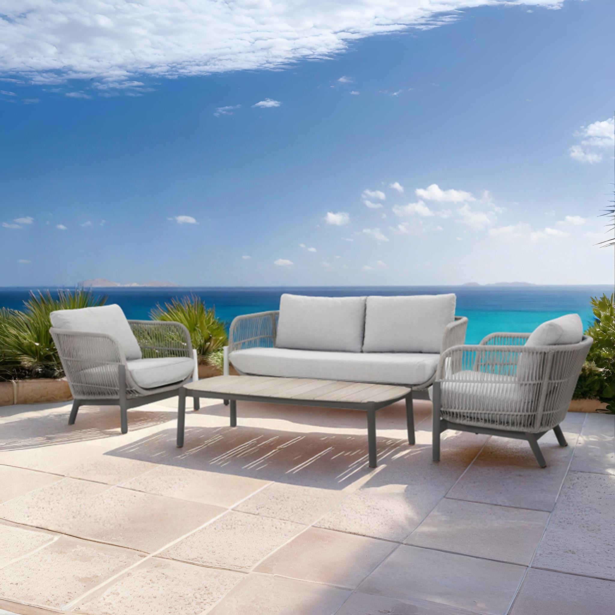 ARCOLA Aluminium Outdoor Lounge Set