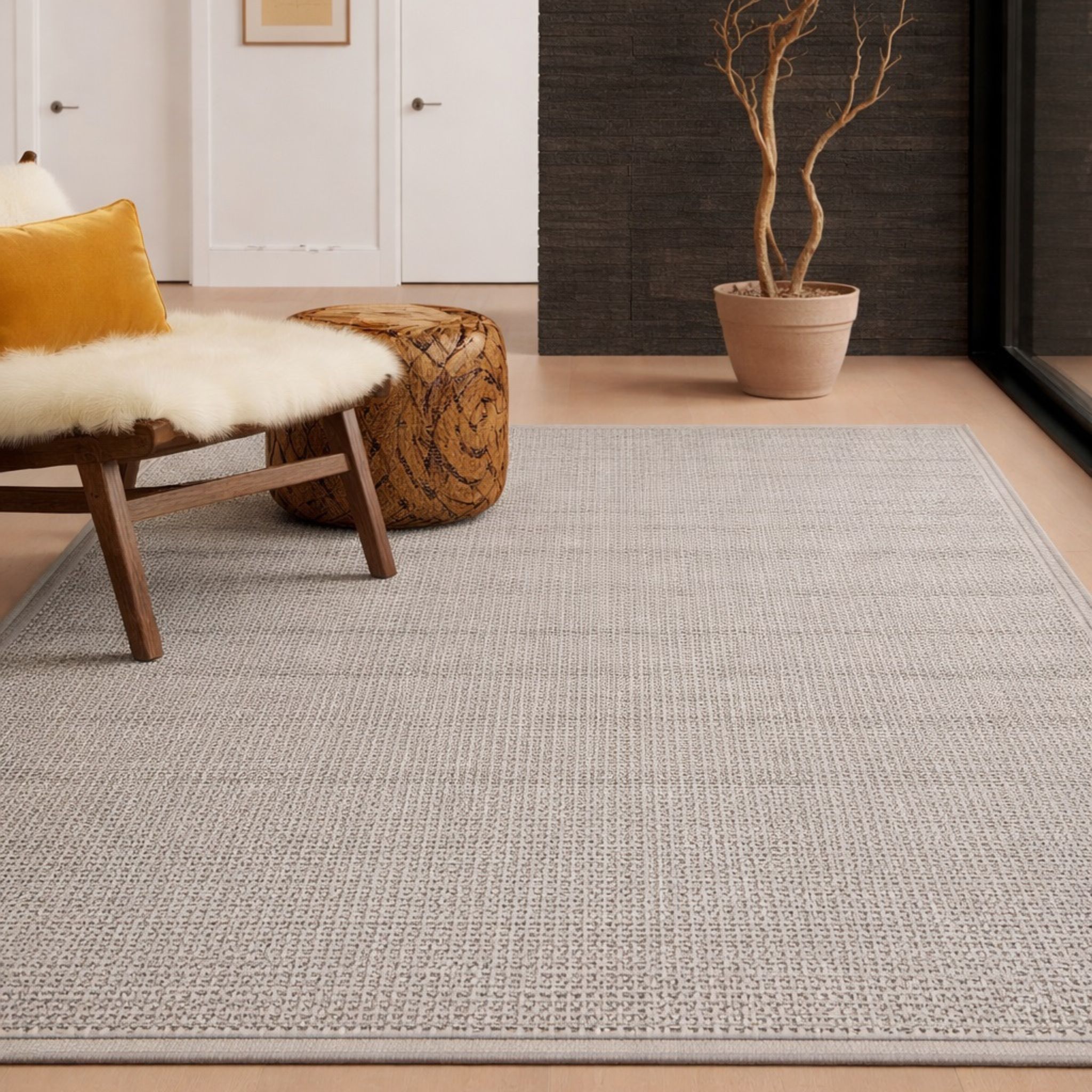 COUNTRY CARPET 133X190 3787G GREY