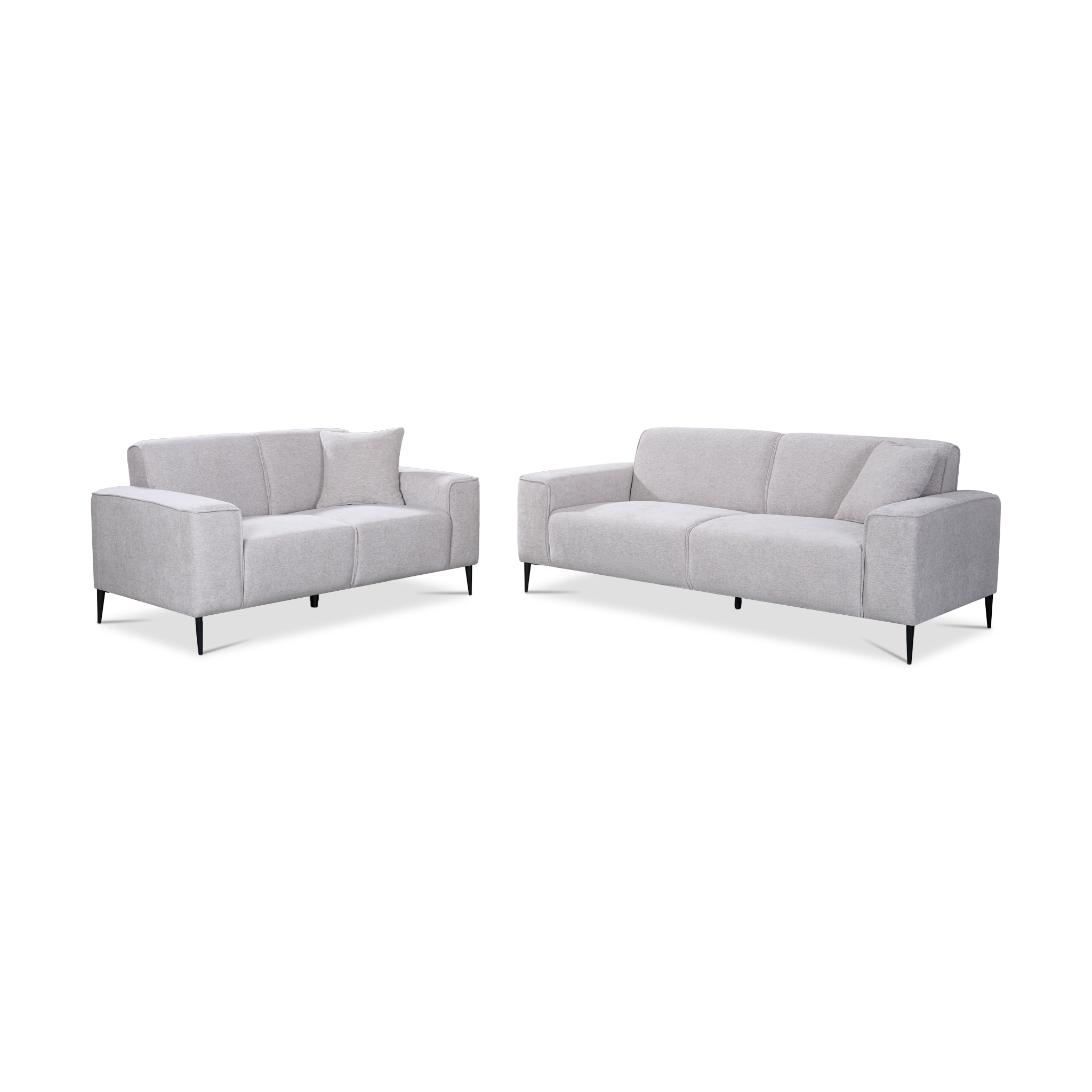 WOOFER Sofa Set Light Grey