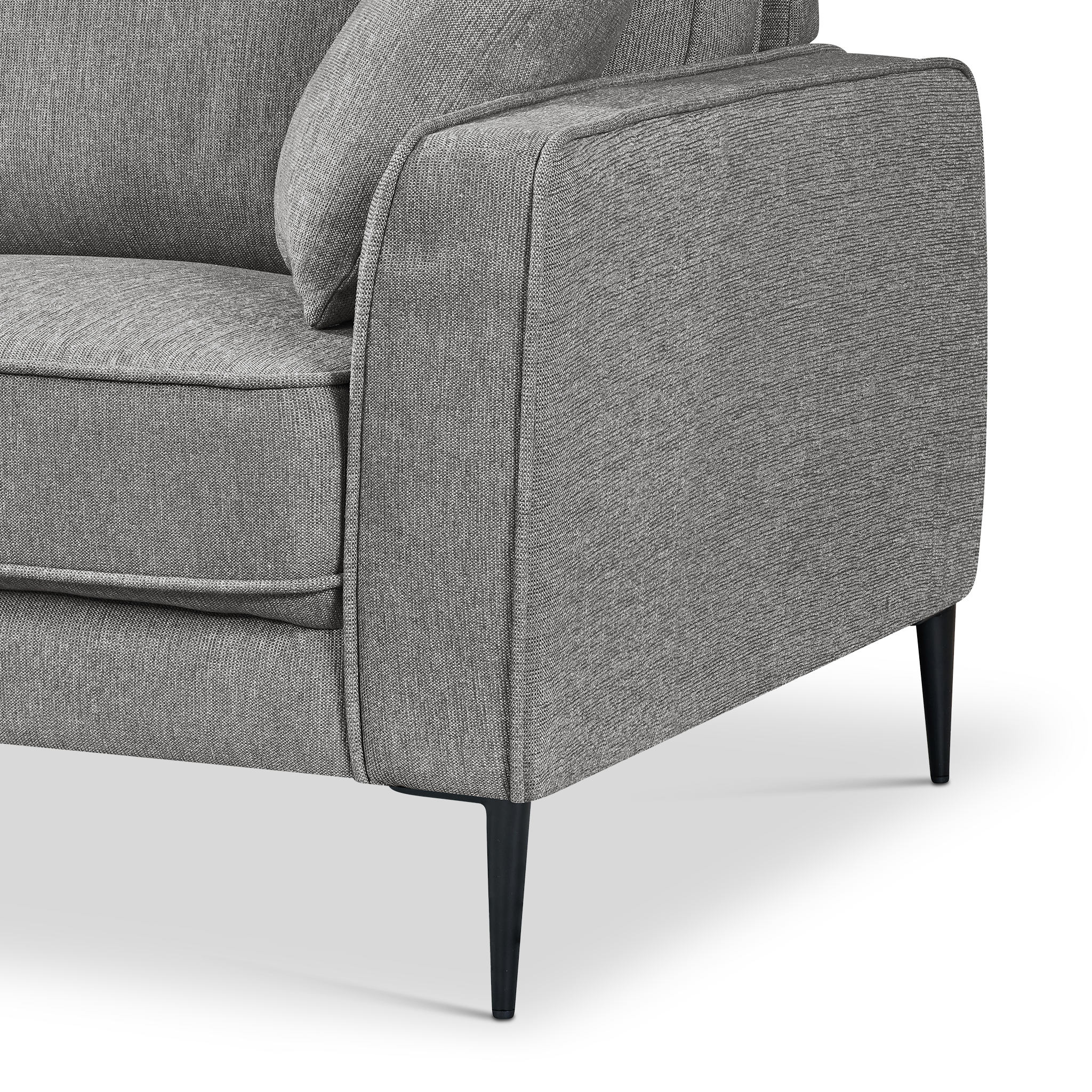 MAJESTIC Dark Grey Corner Sofa