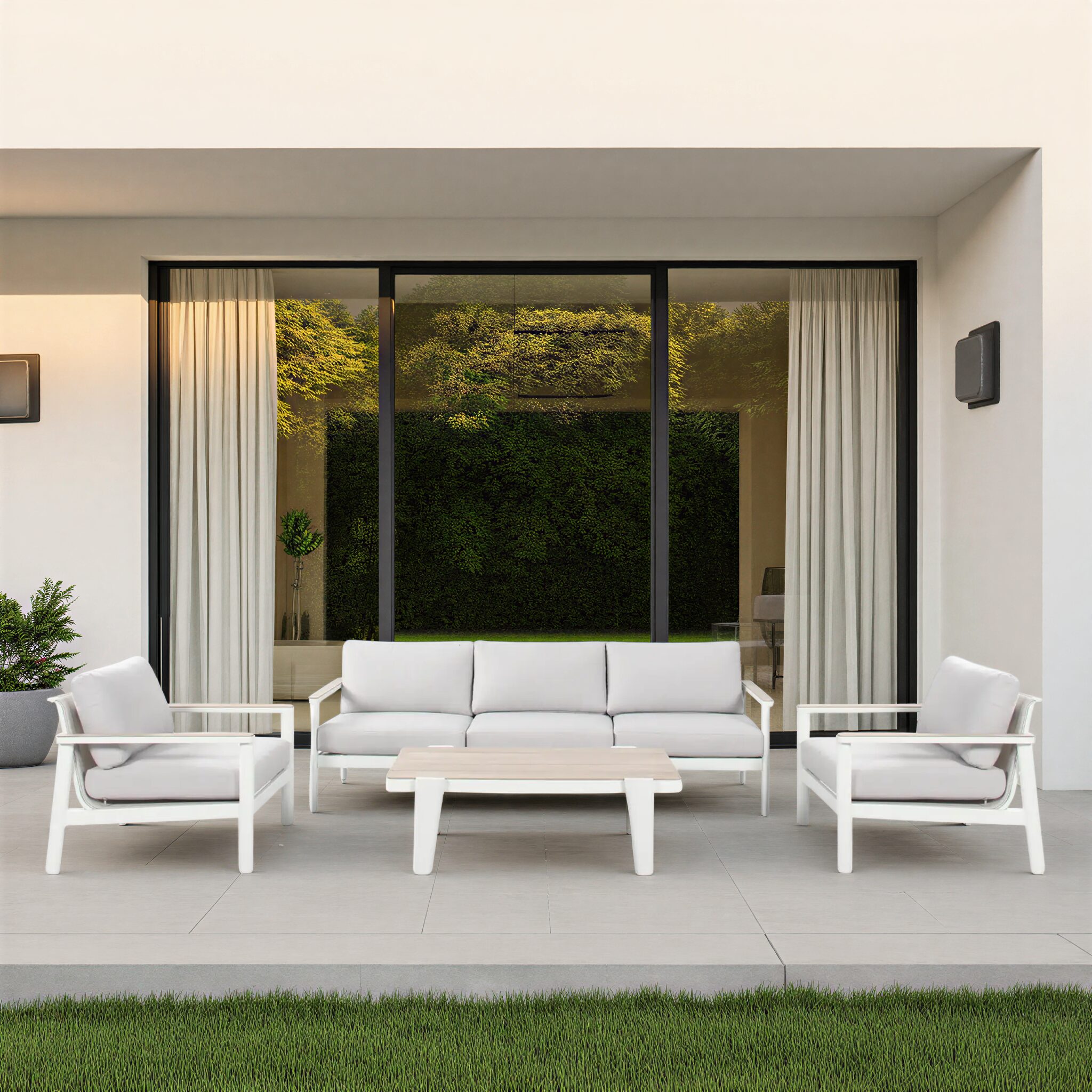 CAYMAN Aluminium Outdoor Lounge Set