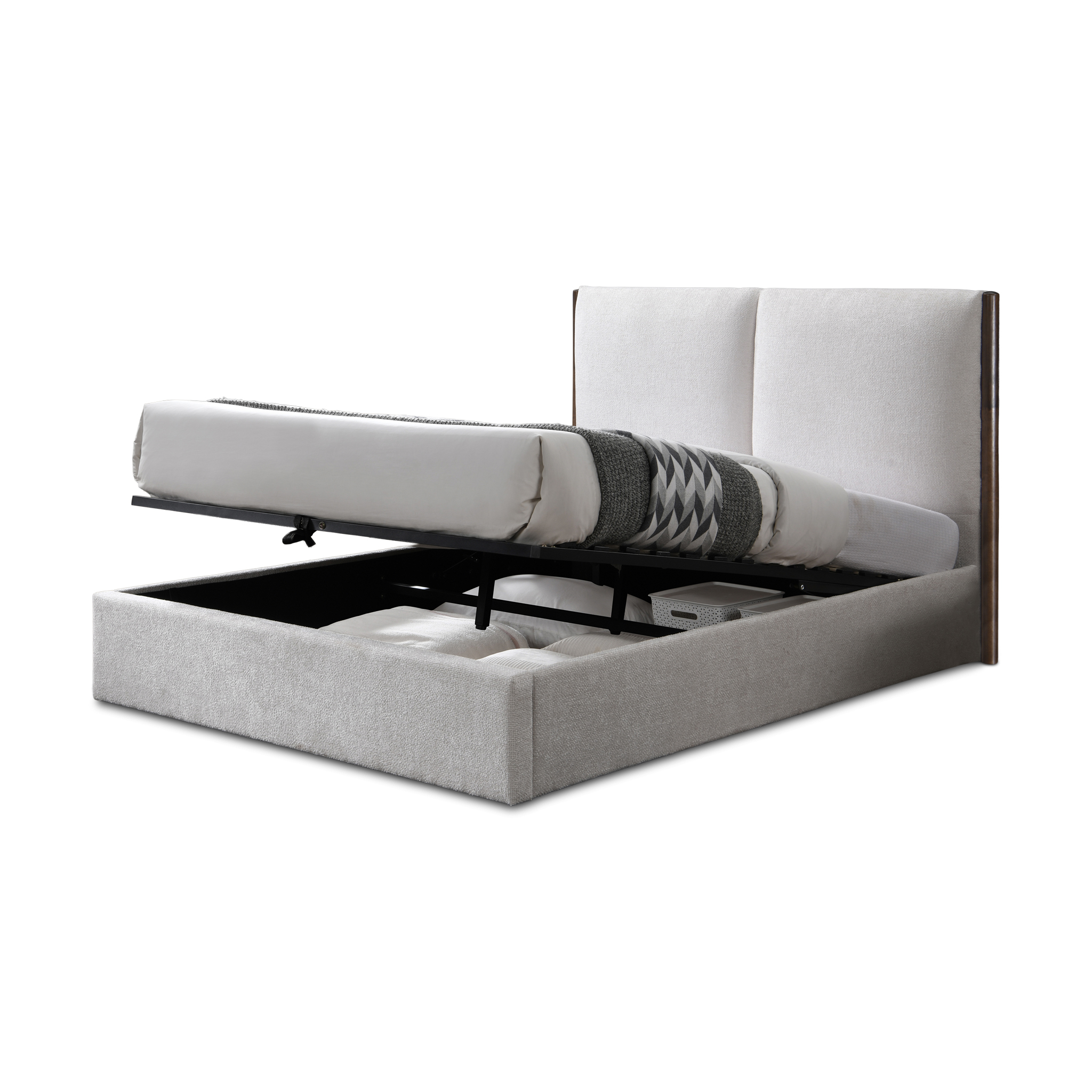 DREMLUX Beige Fabric 5FT Bed